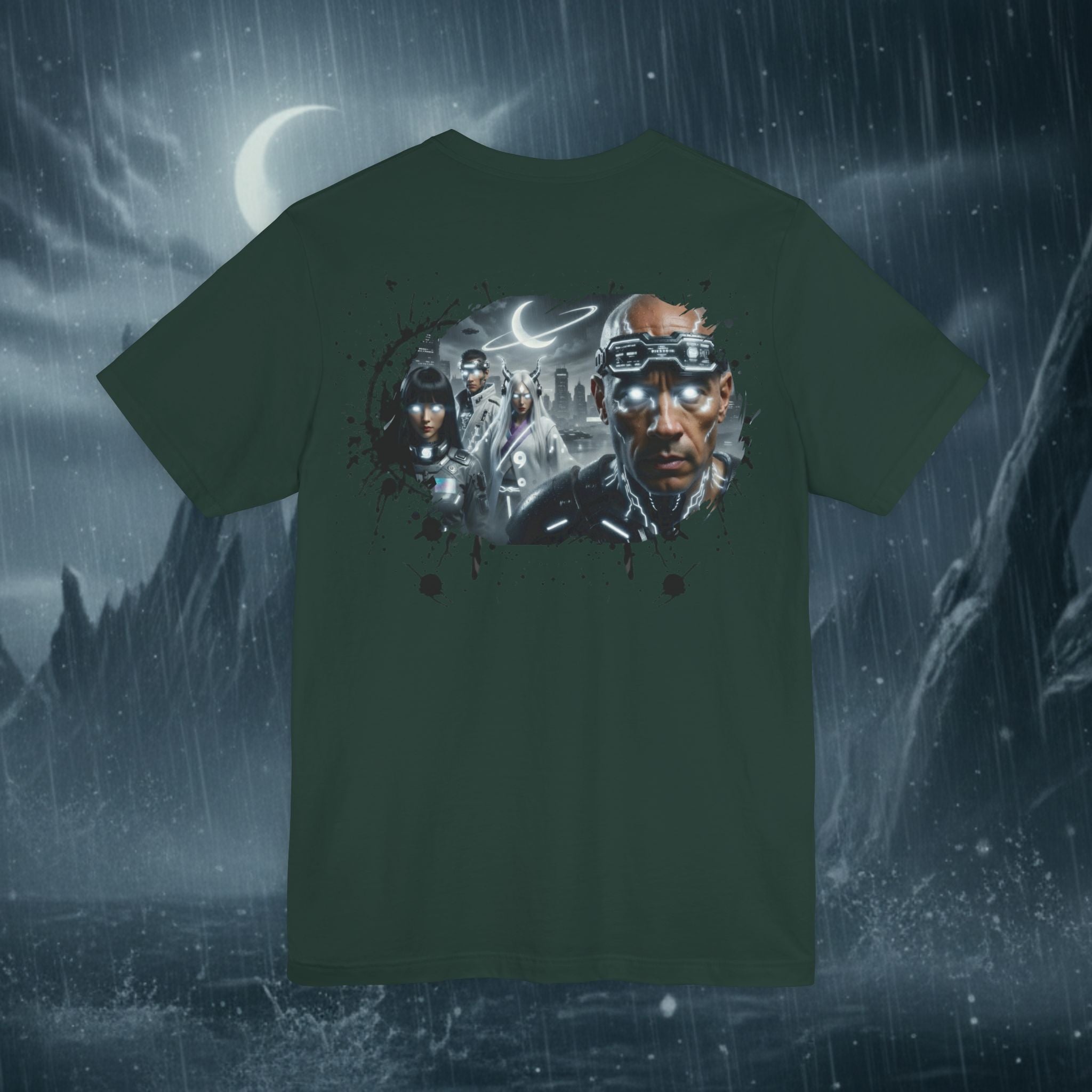 I Can See Your Soul T-Shirt — Gothic Horror Movie Graphic Tee - Byakugan Family and Riddick