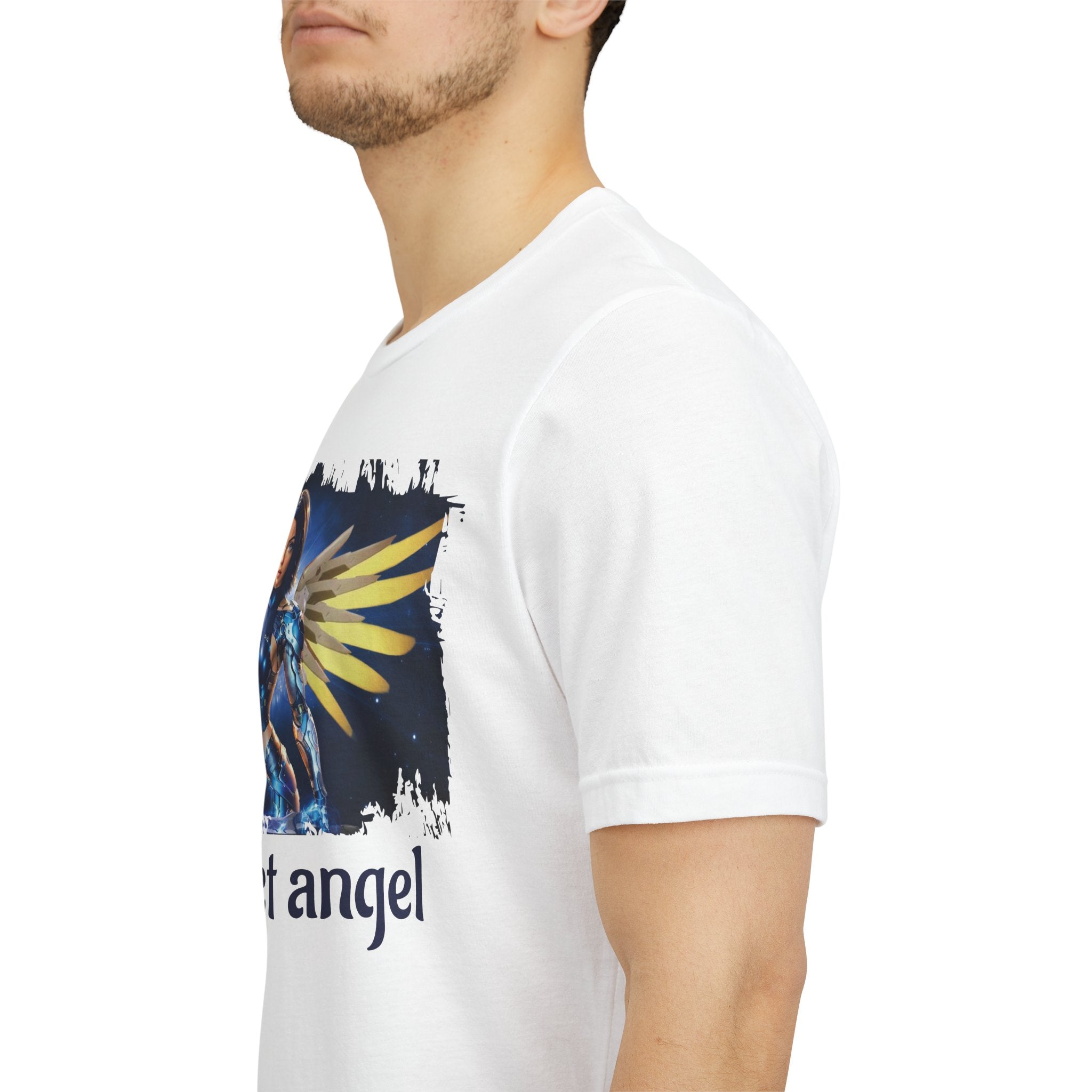 Angel Warrior Tee — "Perfect Angel" Fantasy Wings Graphic T-Shirt - alita battle angel