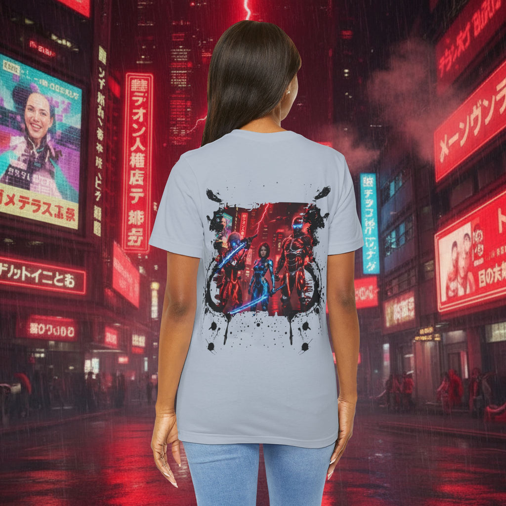 Epic Battle Tee — Sci‑Fi Gamer Graphic T-Shirt - Battle Suits