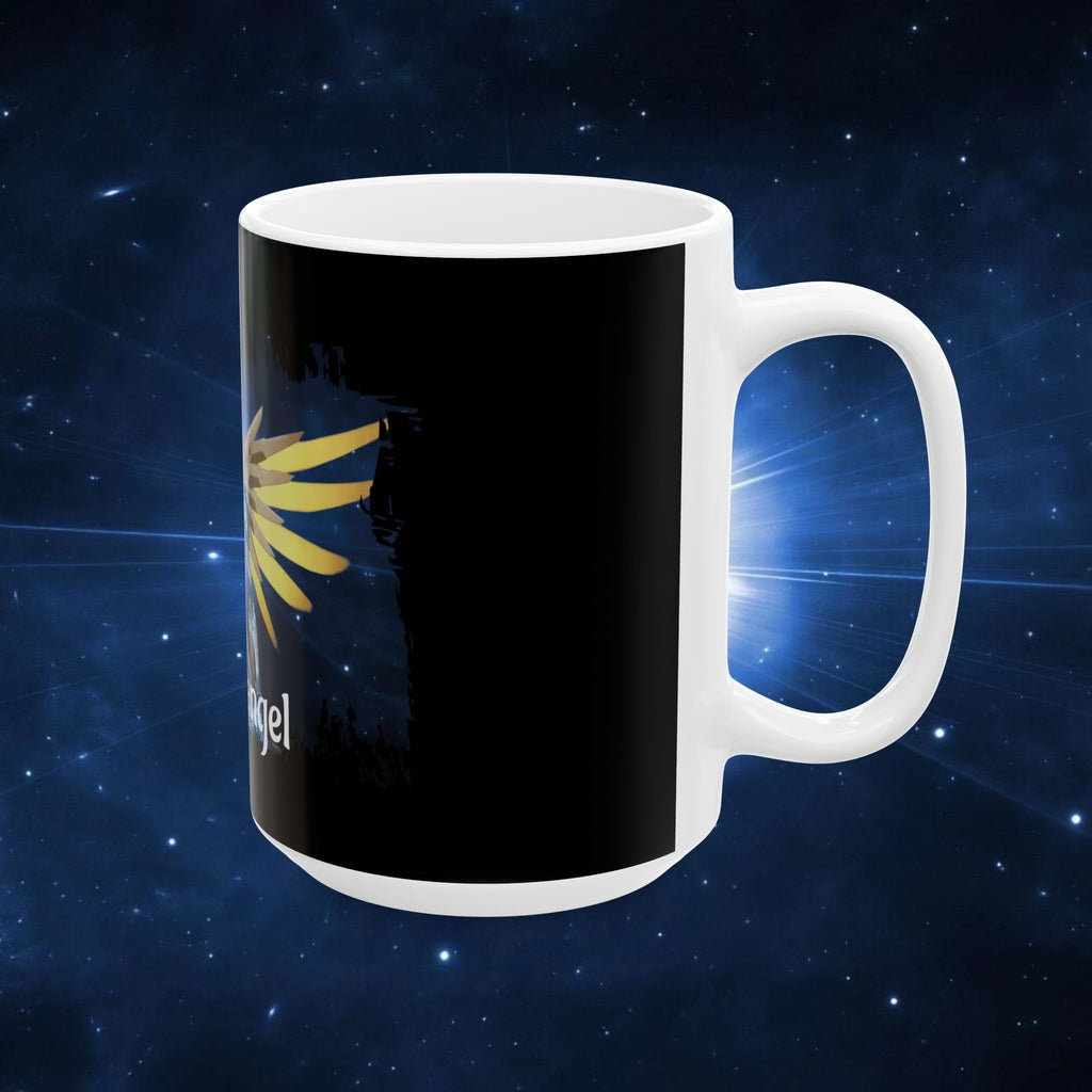 Perfect Angel Ceramic Mug — Fantasy Winged Warrior Coffee Cup (11oz/15oz) - alita battle angel