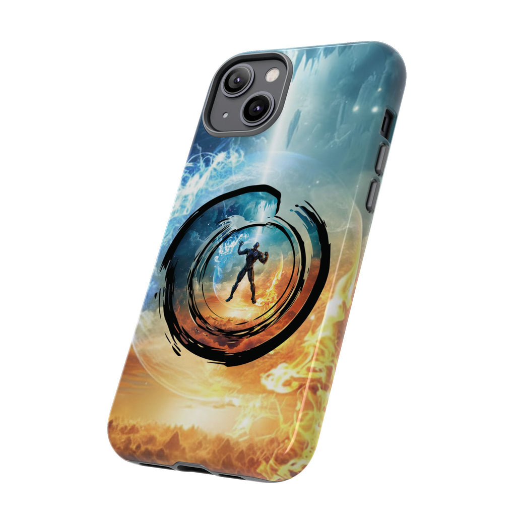 Phone Case — Elemental Warrior Fire & Ice Protective Tough Case - Ultron