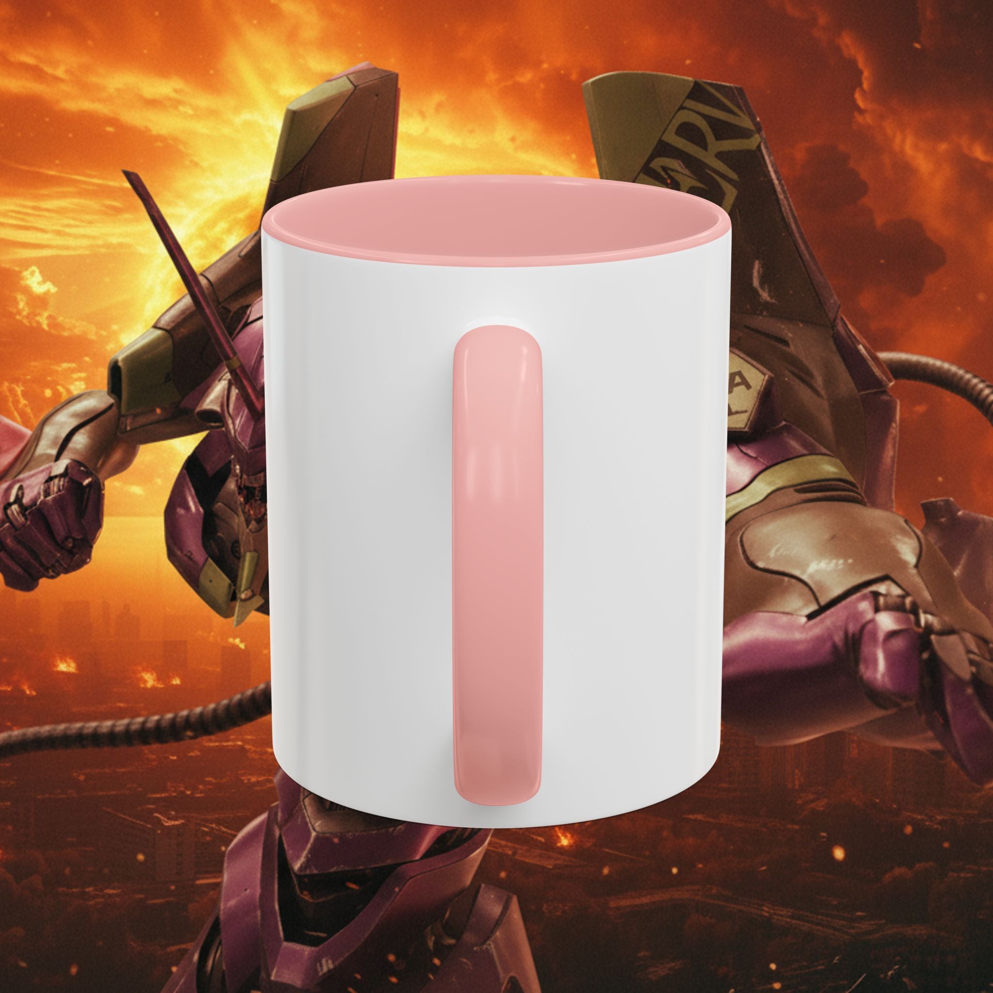 Evangelion Unit-01 Mecha Coffee Mug — Anime Pilot Accent Mug (11/15oz) - EVA 1 - Neon Genesis Evangelion