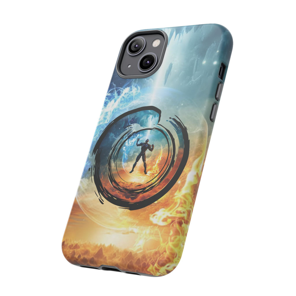 Phone Case — Elemental Warrior Fire & Ice Protective Tough Case - Ultron
