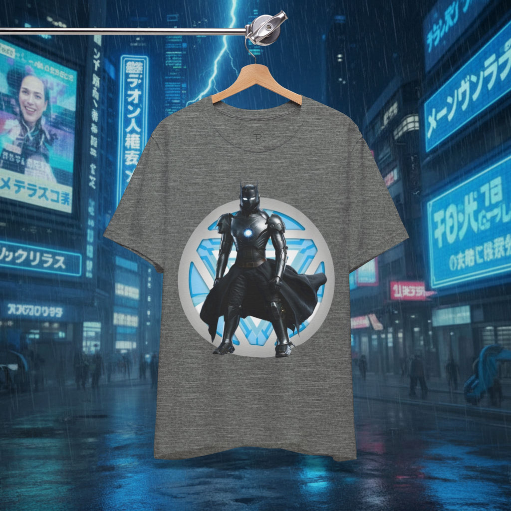 Batman Armor Graphic Tee – Futuristic Superhero T-Shirt - IRONMAN