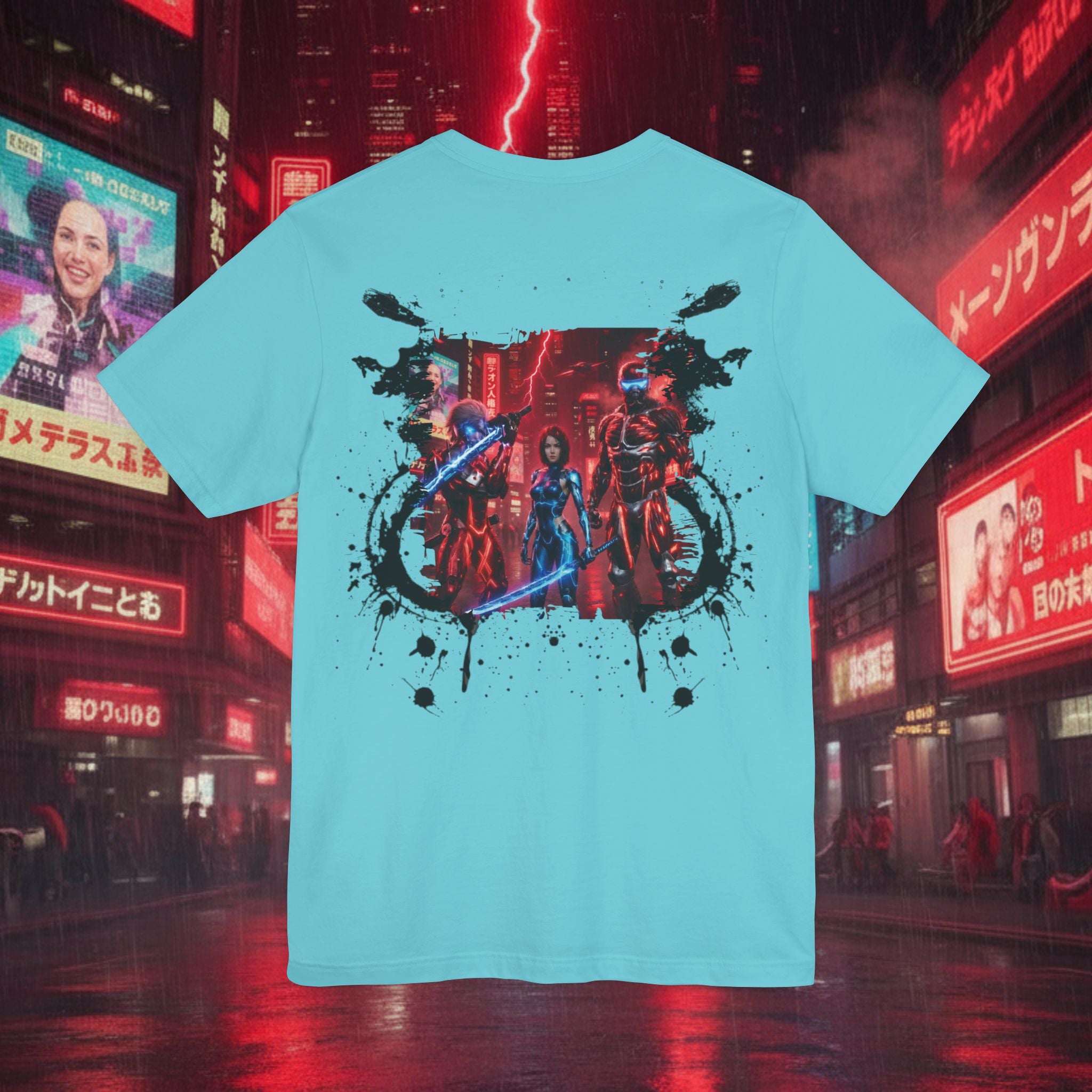 Epic Battle Tee — Sci‑Fi Gamer Graphic T-Shirt - Battle Suits