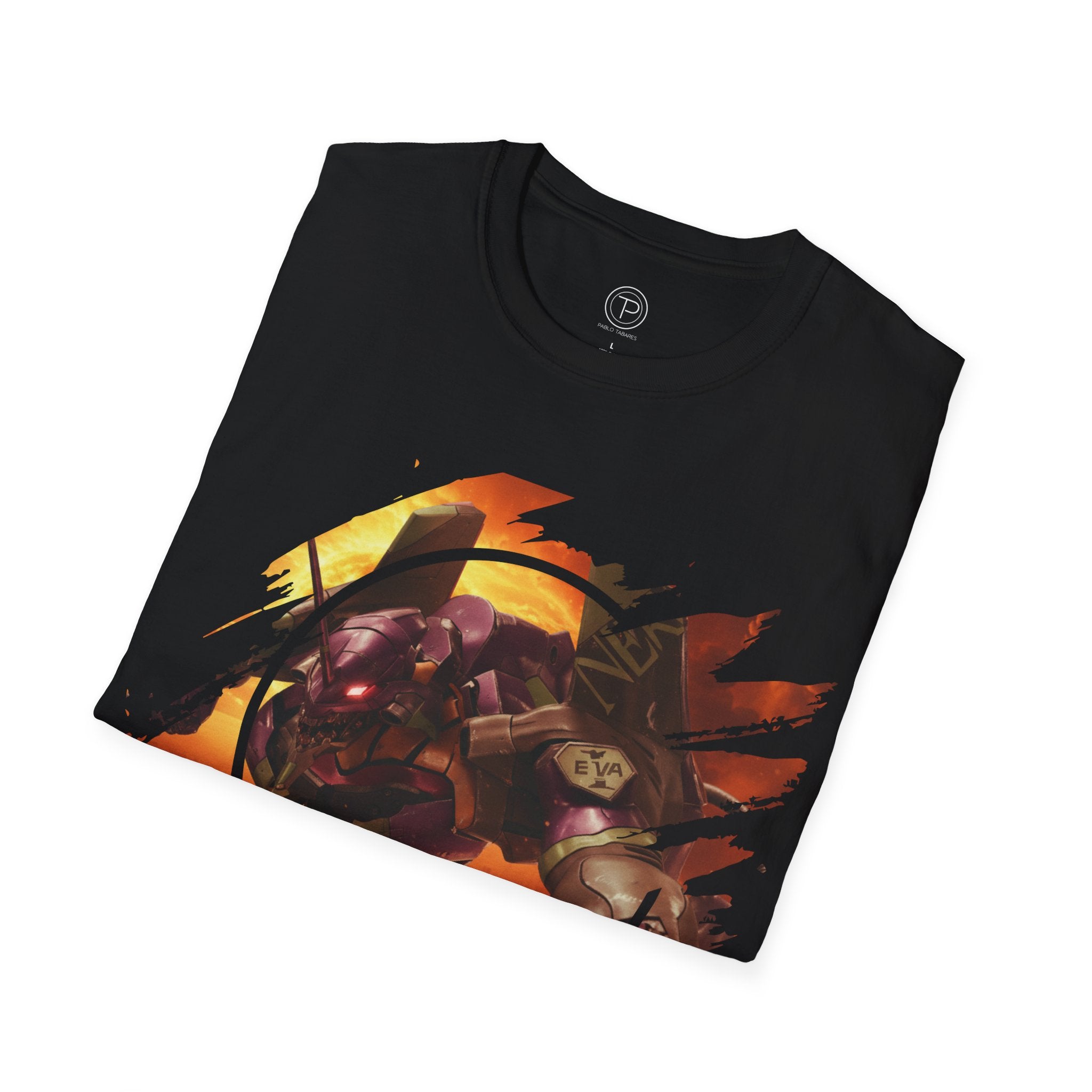 Only One Hit T-Shirt — Gamer Mech Battle Tee - EVA 1 - Neon Genesis Evangelion