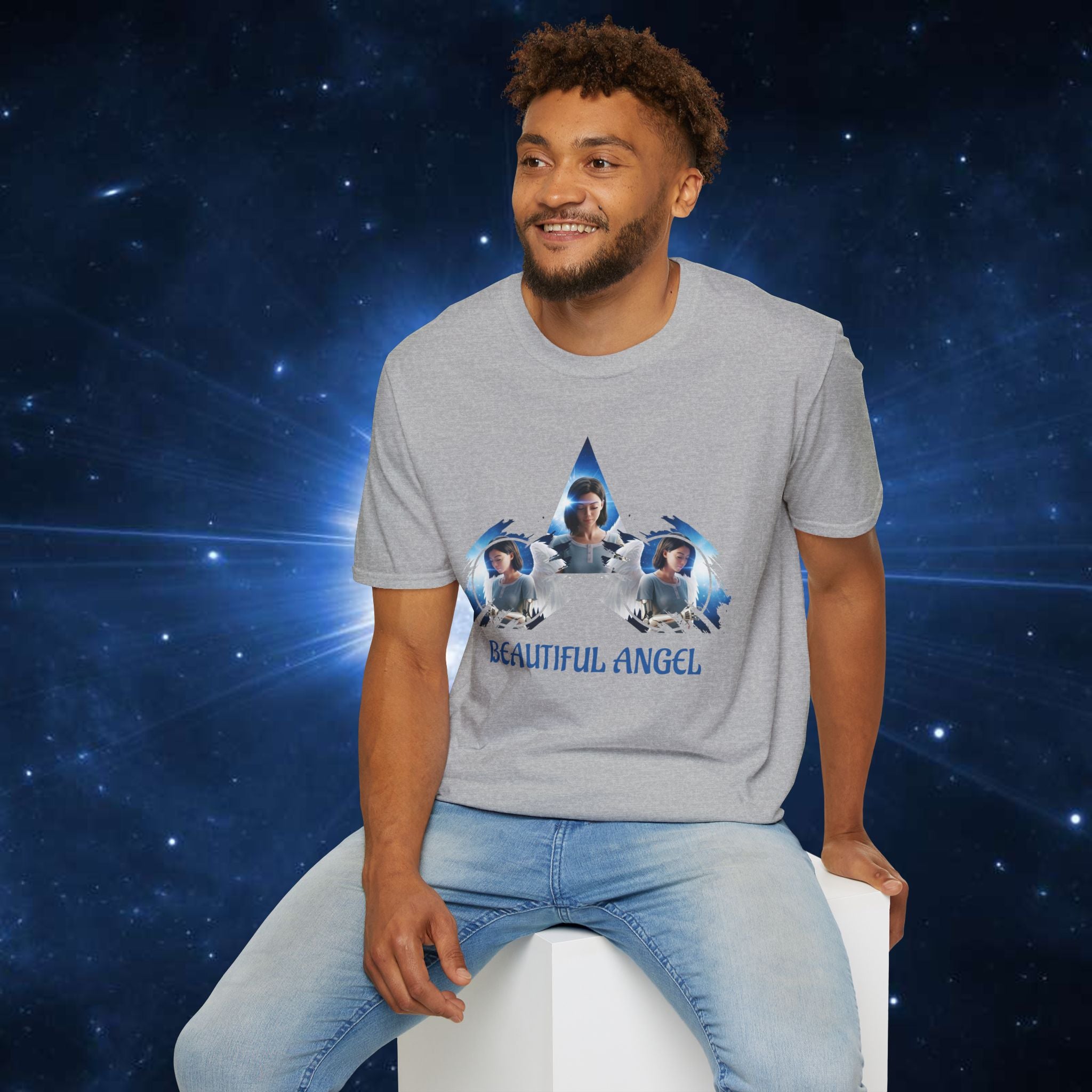 Beautiful Angel Graphic T‑Shirt - ALITA BATTLE ANGEL