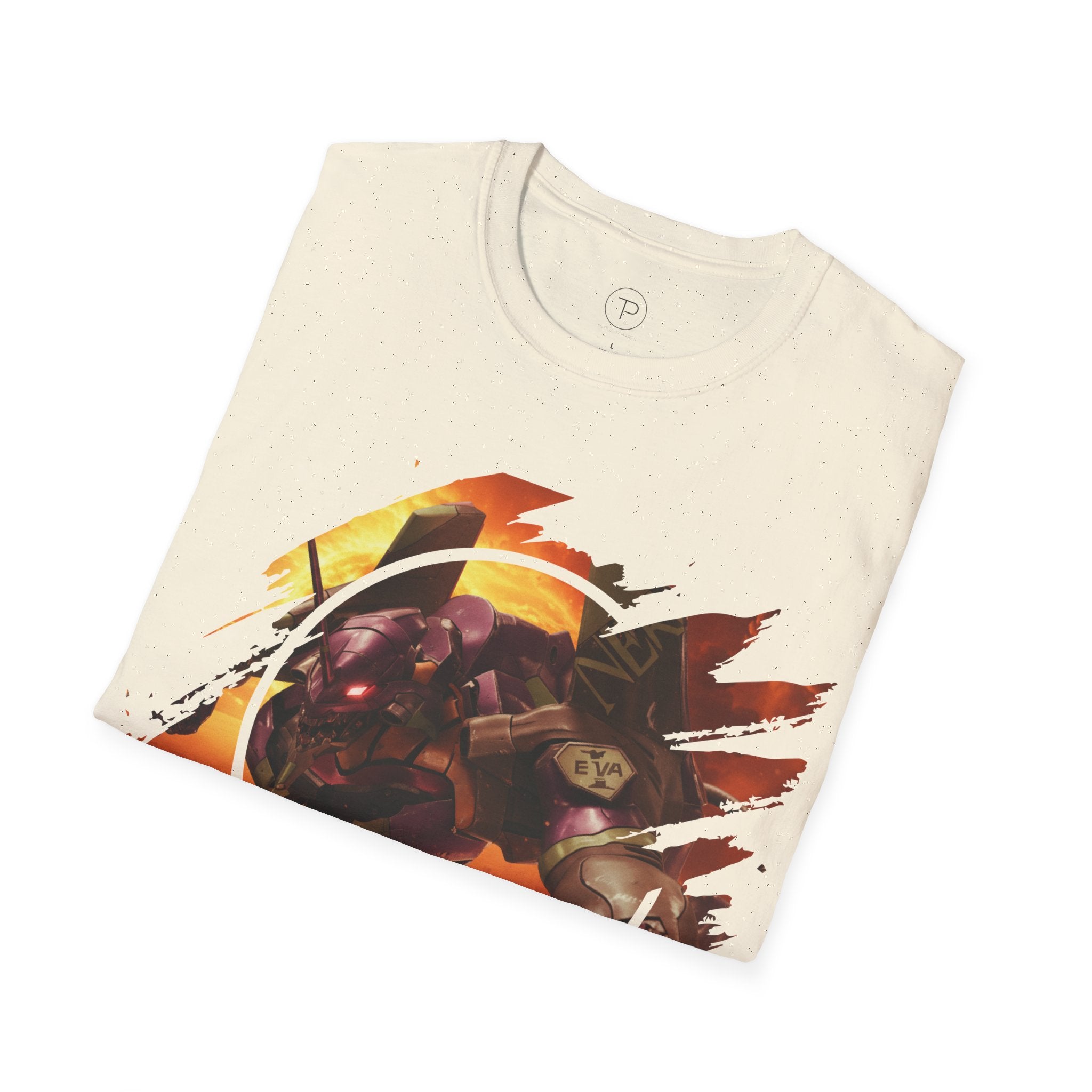 Only One Hit T-Shirt — Gamer Mech Battle Tee - EVA 1 - Neon Genesis Evangelion