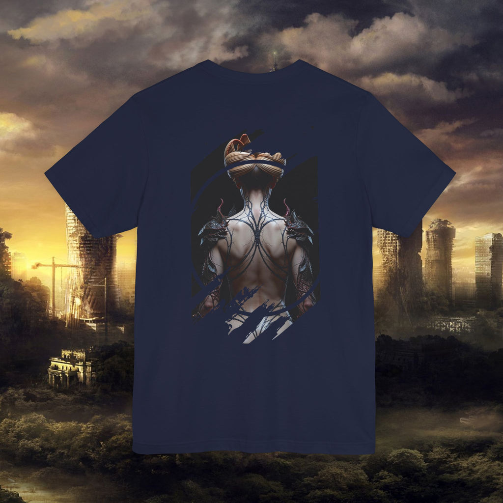 Dark Sorceress T‑Shirt — Fantasy Magic Witch Tee with Fiery Heart - Alexia Ashford