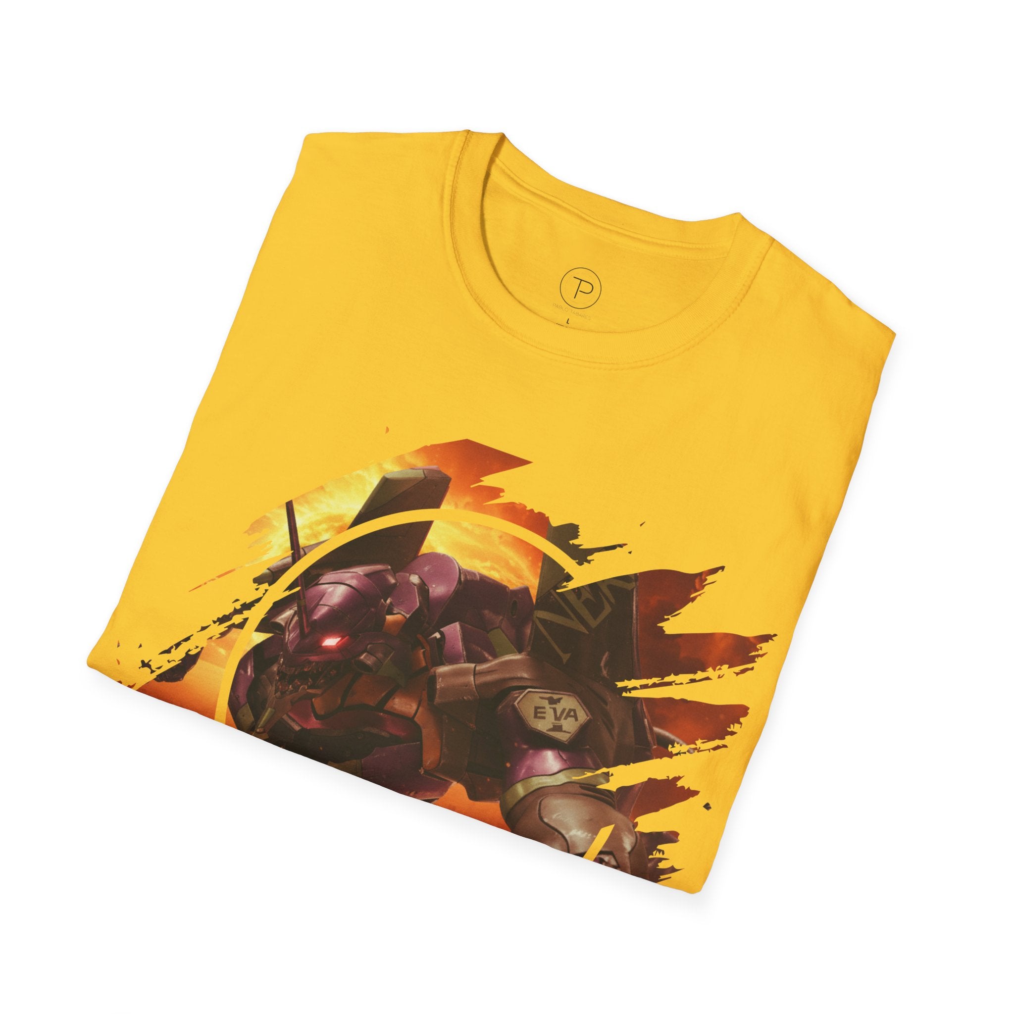 Only One Hit T-Shirt — Gamer Mech Battle Tee - EVA 1 - Neon Genesis Evangelion