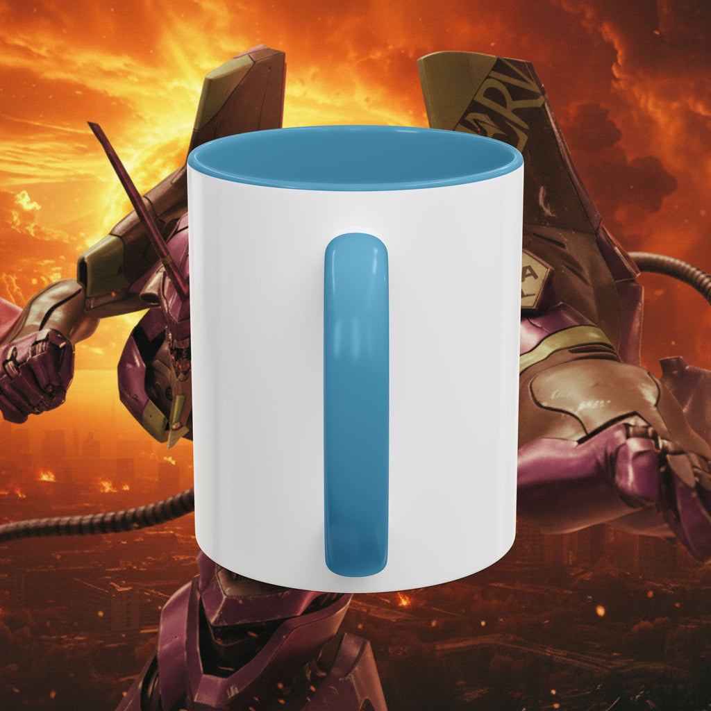 Evangelion Unit-01 Mecha Coffee Mug — Anime Pilot Accent Mug (11/15oz) - EVA 1 - Neon Genesis Evangelion
