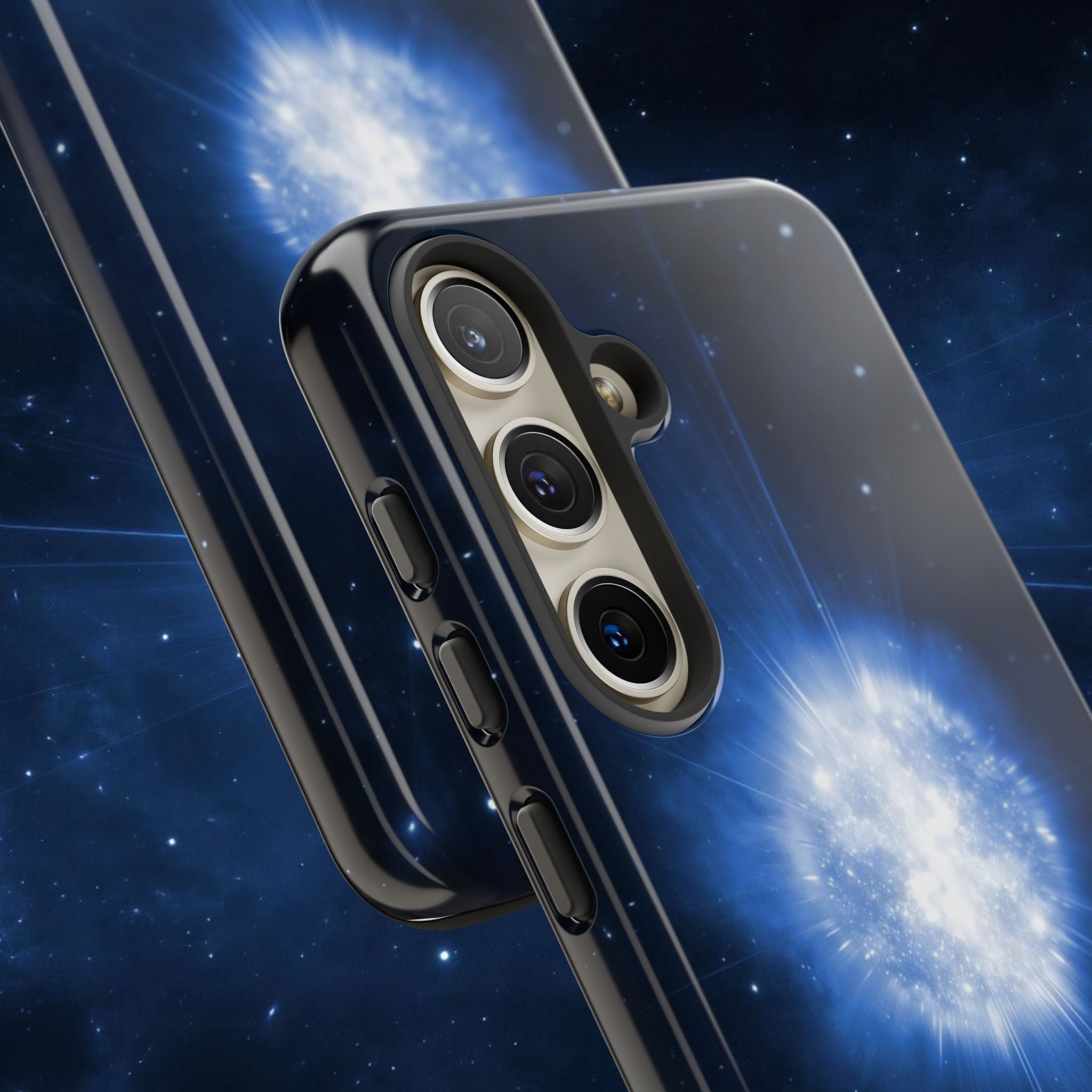Angel Wings Galaxy Phone Case — Cosmic Light Protective Case ALITA BATTLE ANGEL