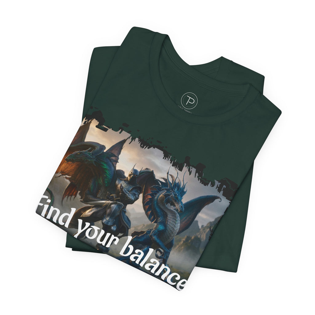 Find Your Balance Dragon Tee