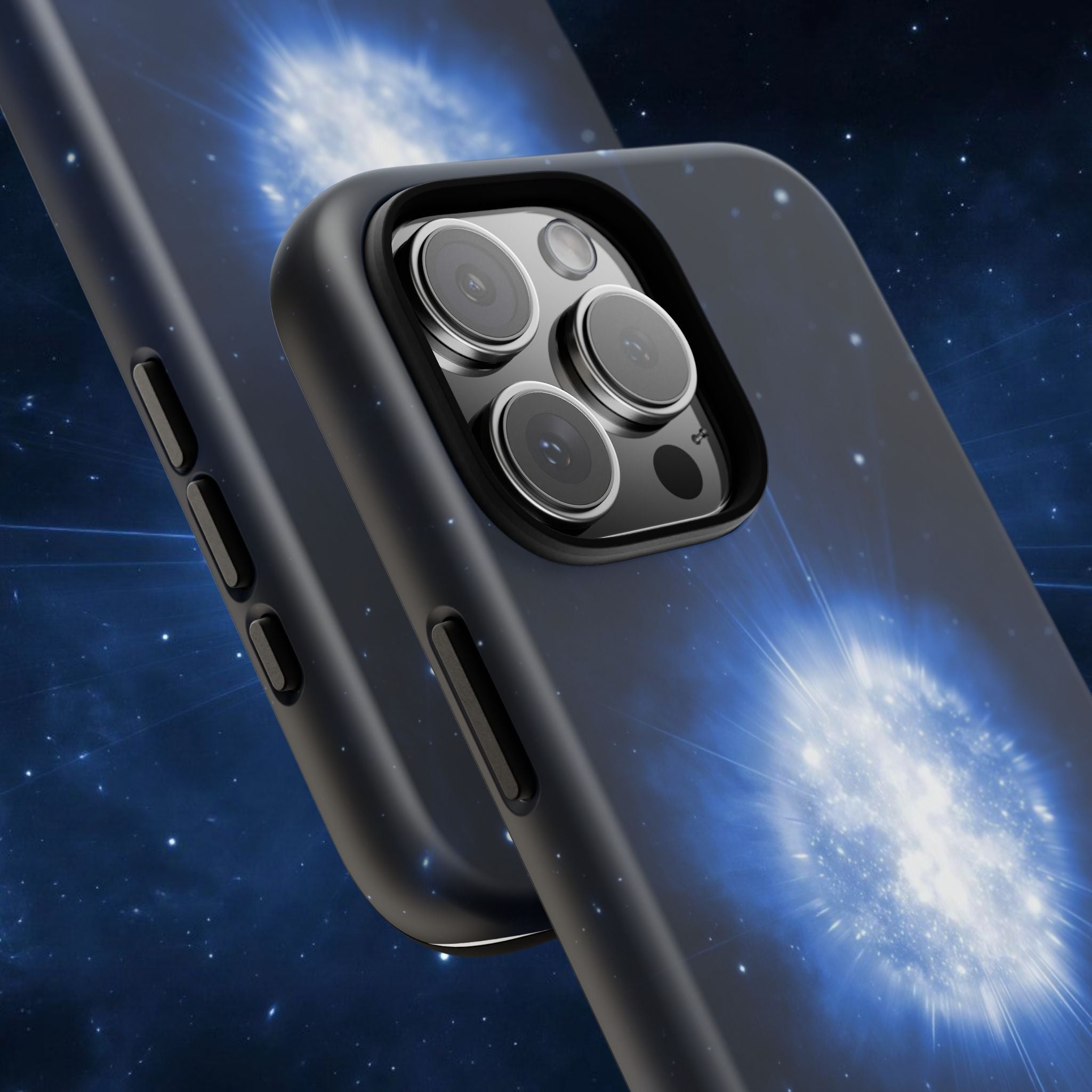 Angel Wings Galaxy Phone Case — Cosmic Light Protective Case ALITA BATTLE ANGEL