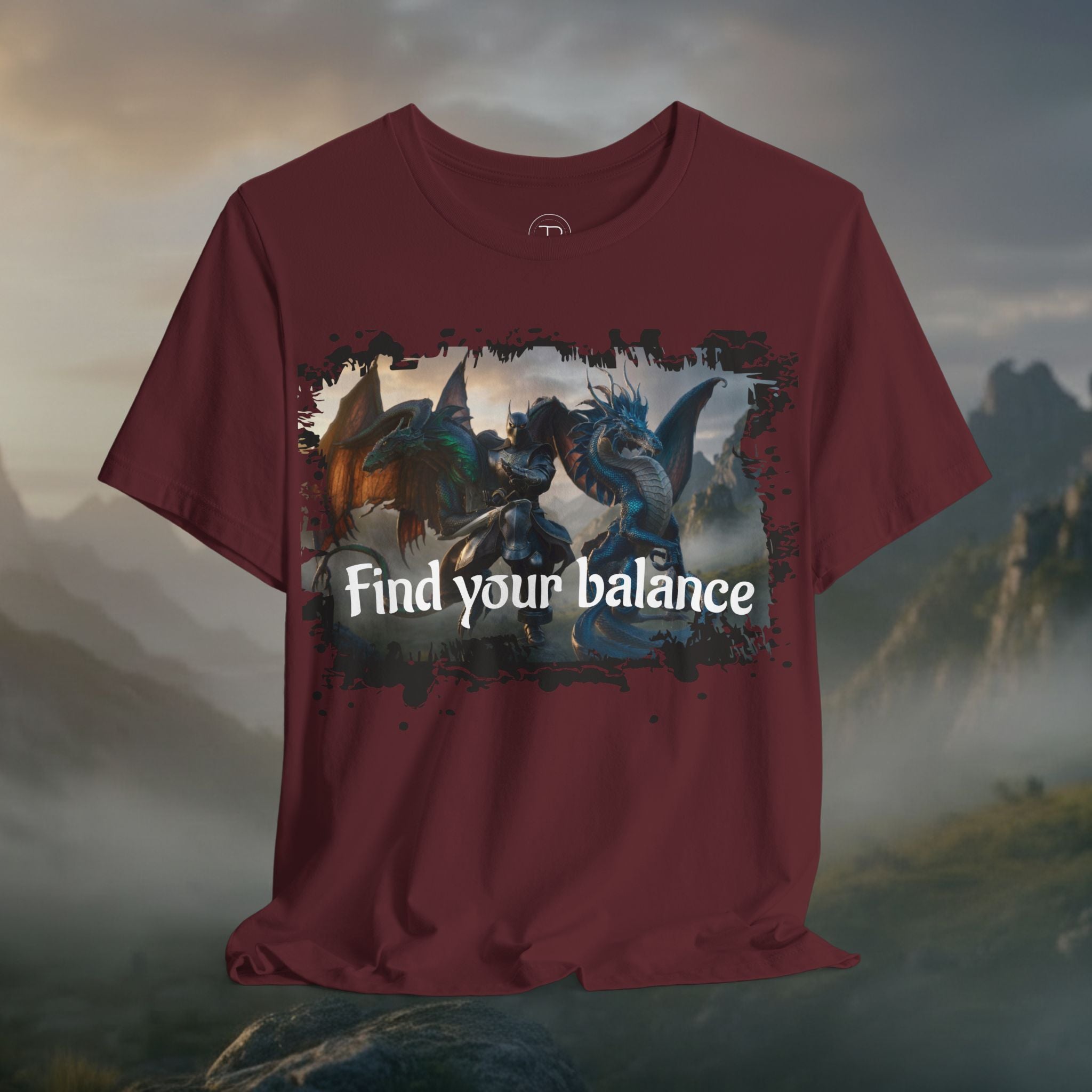 Find Your Balance Dragon Tee