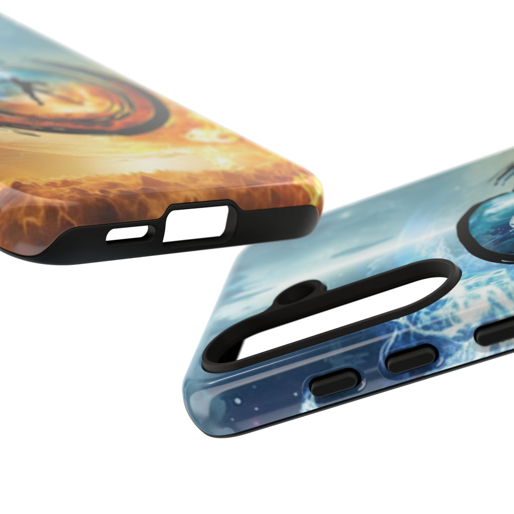 Phone Case — Elemental Warrior Fire & Ice Protective Tough Case - Ultron