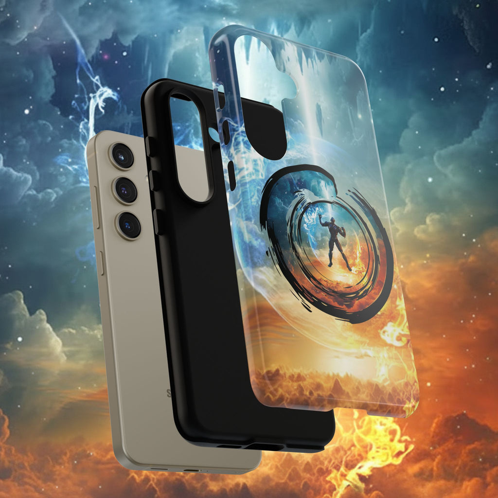 Phone Case — Elemental Warrior Fire & Ice Protective Tough Case - Ultron