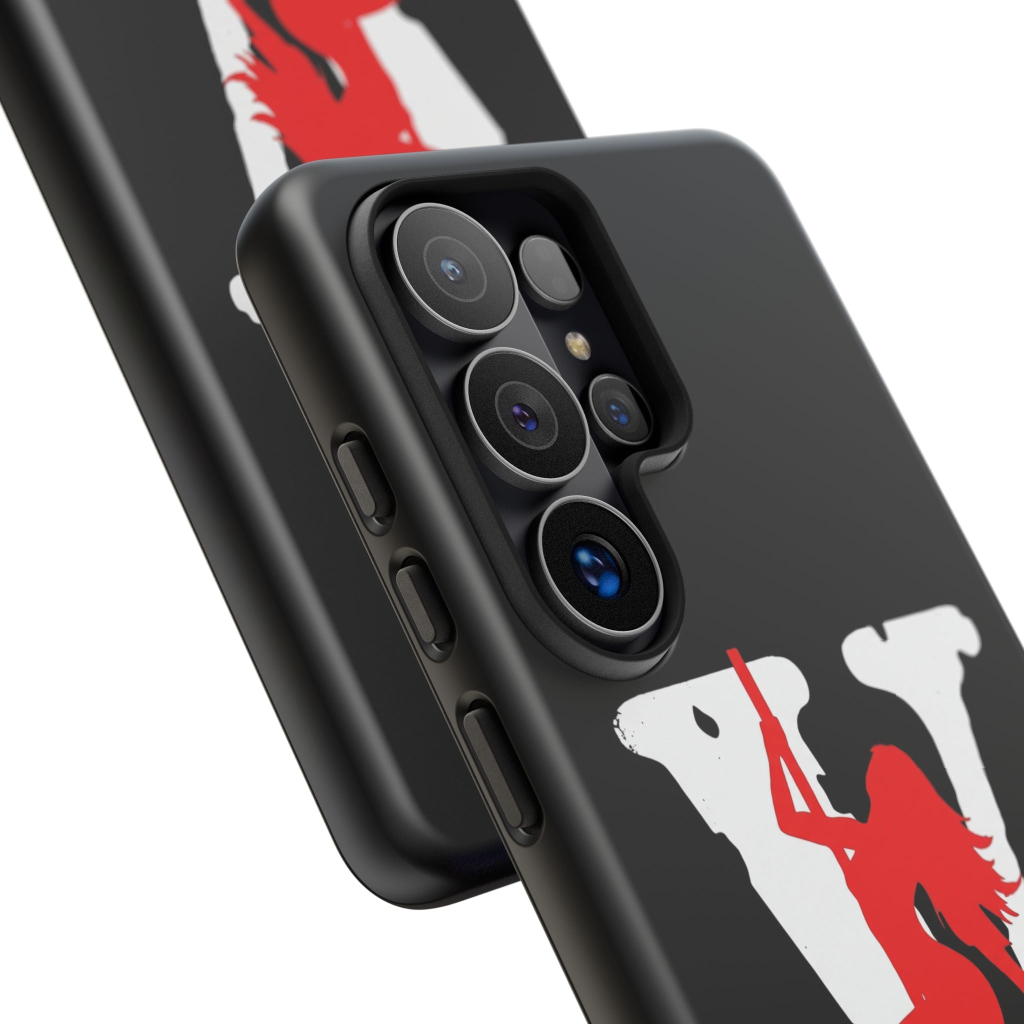 Phone Case — 'V' Silhouette Pole Dancer Graphic Tough Case
