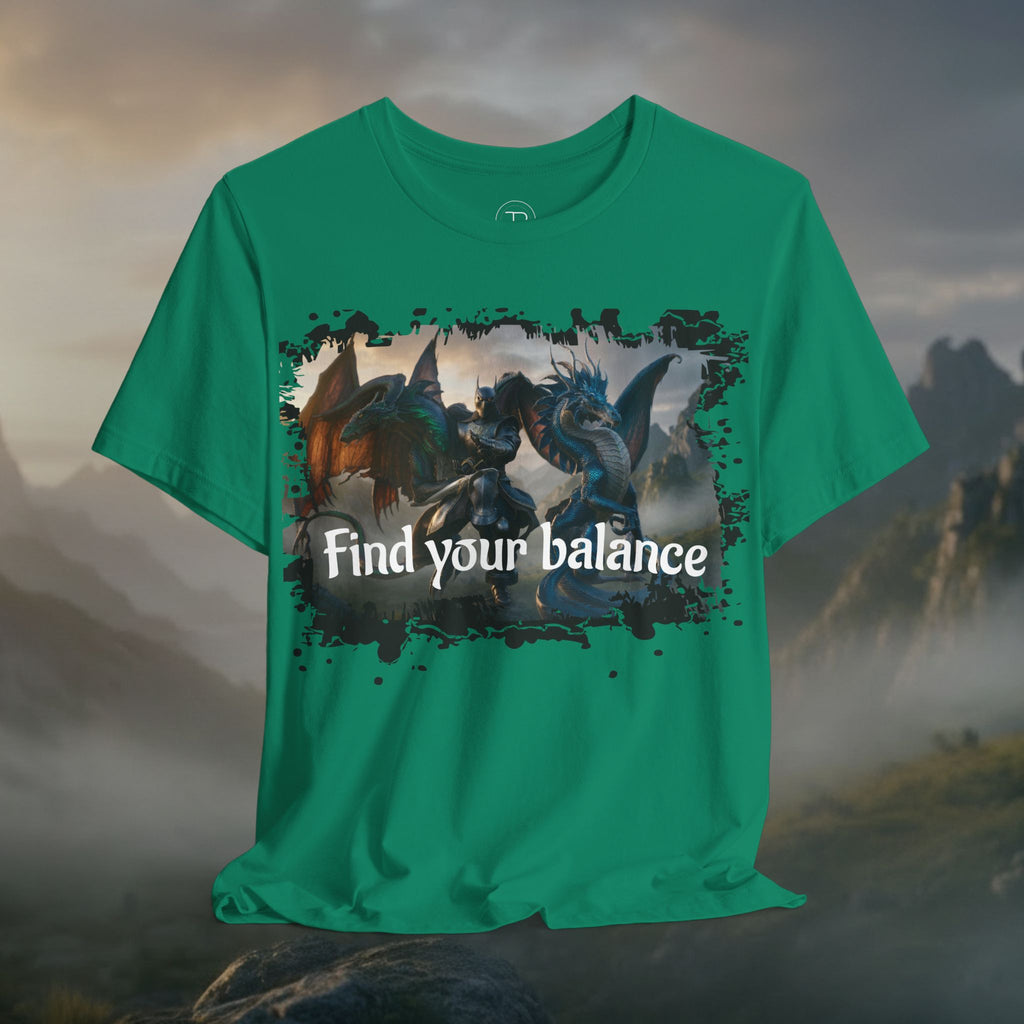 Find Your Balance Dragon Tee