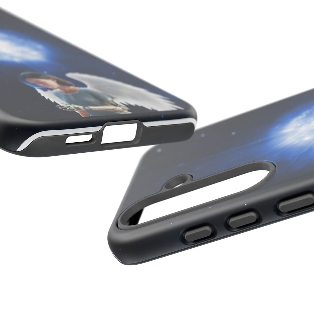 Angel Wings Galaxy Phone Case — Cosmic Light Protective Case ALITA BATTLE ANGEL