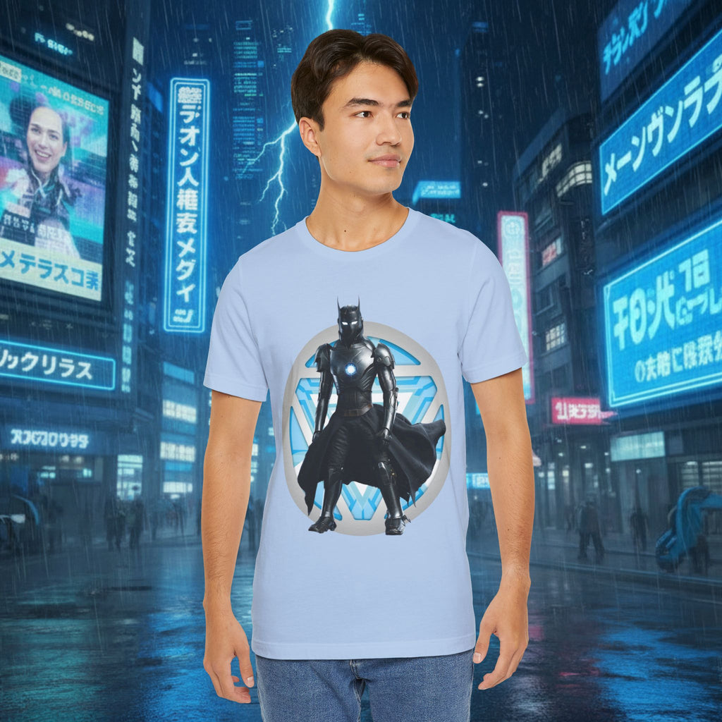 Batman Armor Graphic Tee – Futuristic Superhero T-Shirt - IRONMAN