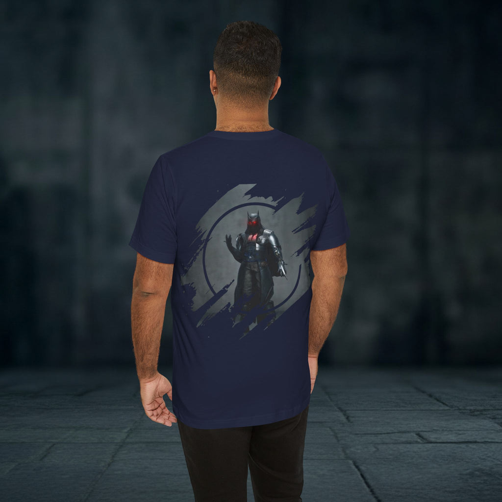 My Creed Graphic Tee — Dark Knight Sci‑Fi Illustration T‑Shirt