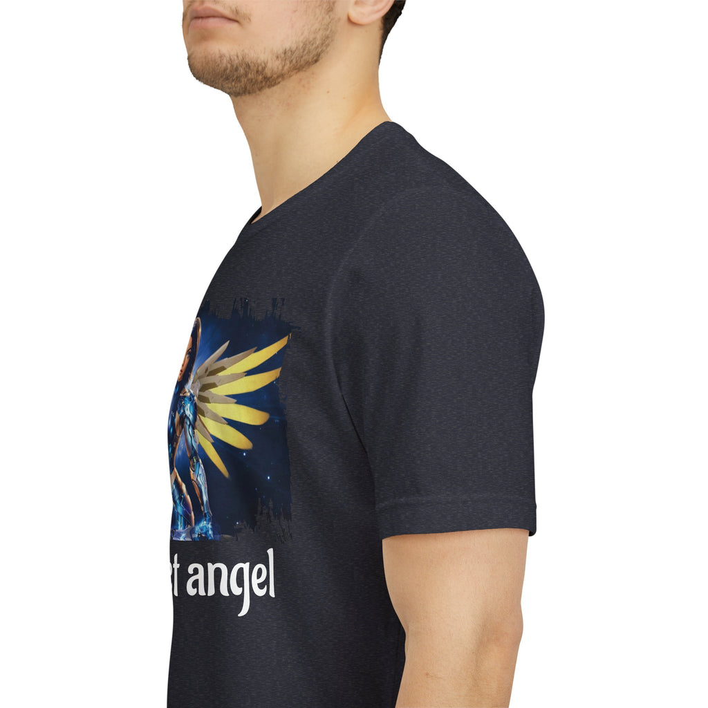 Angel Warrior Tee — "Perfect Angel" Fantasy Wings Graphic T-Shirt - alita battle angel