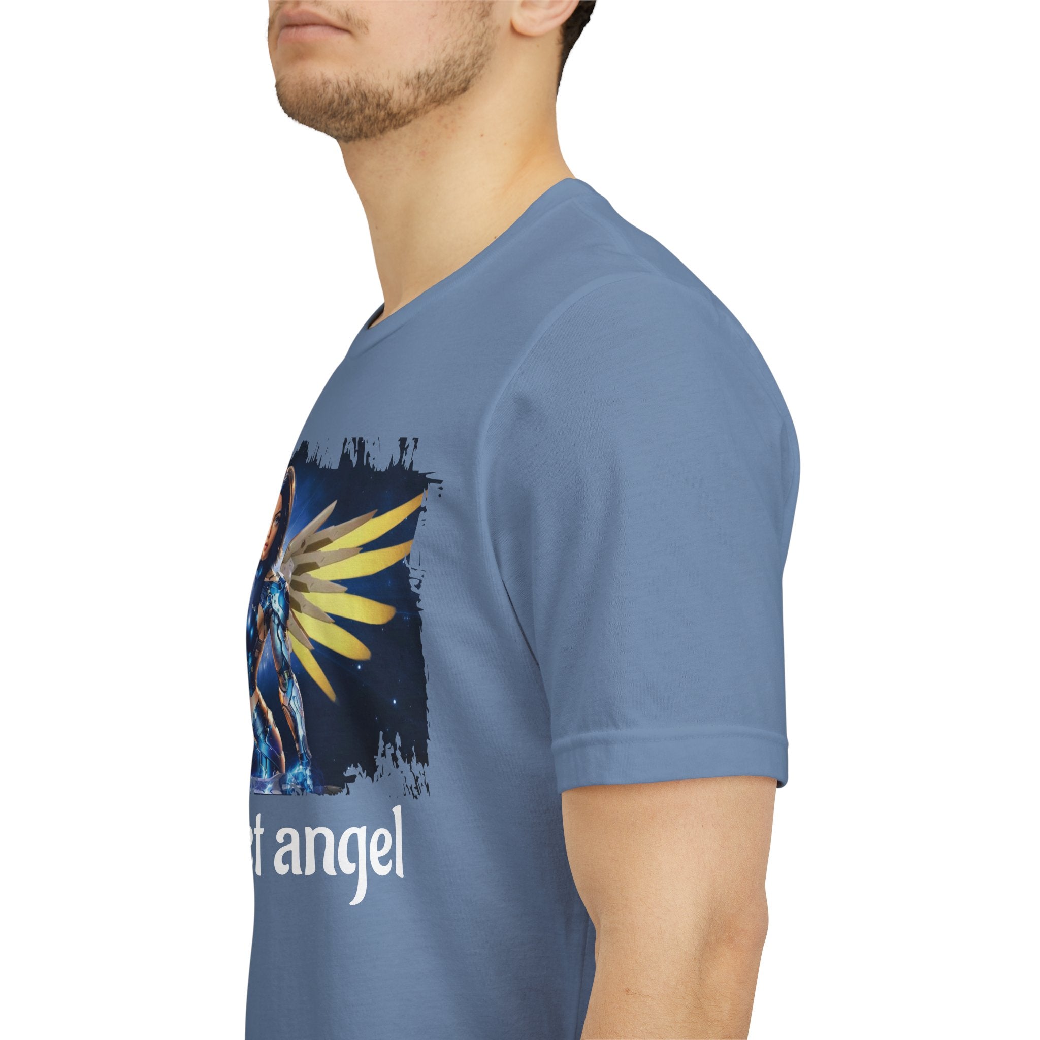 Angel Warrior Tee — "Perfect Angel" Fantasy Wings Graphic T-Shirt - alita battle angel