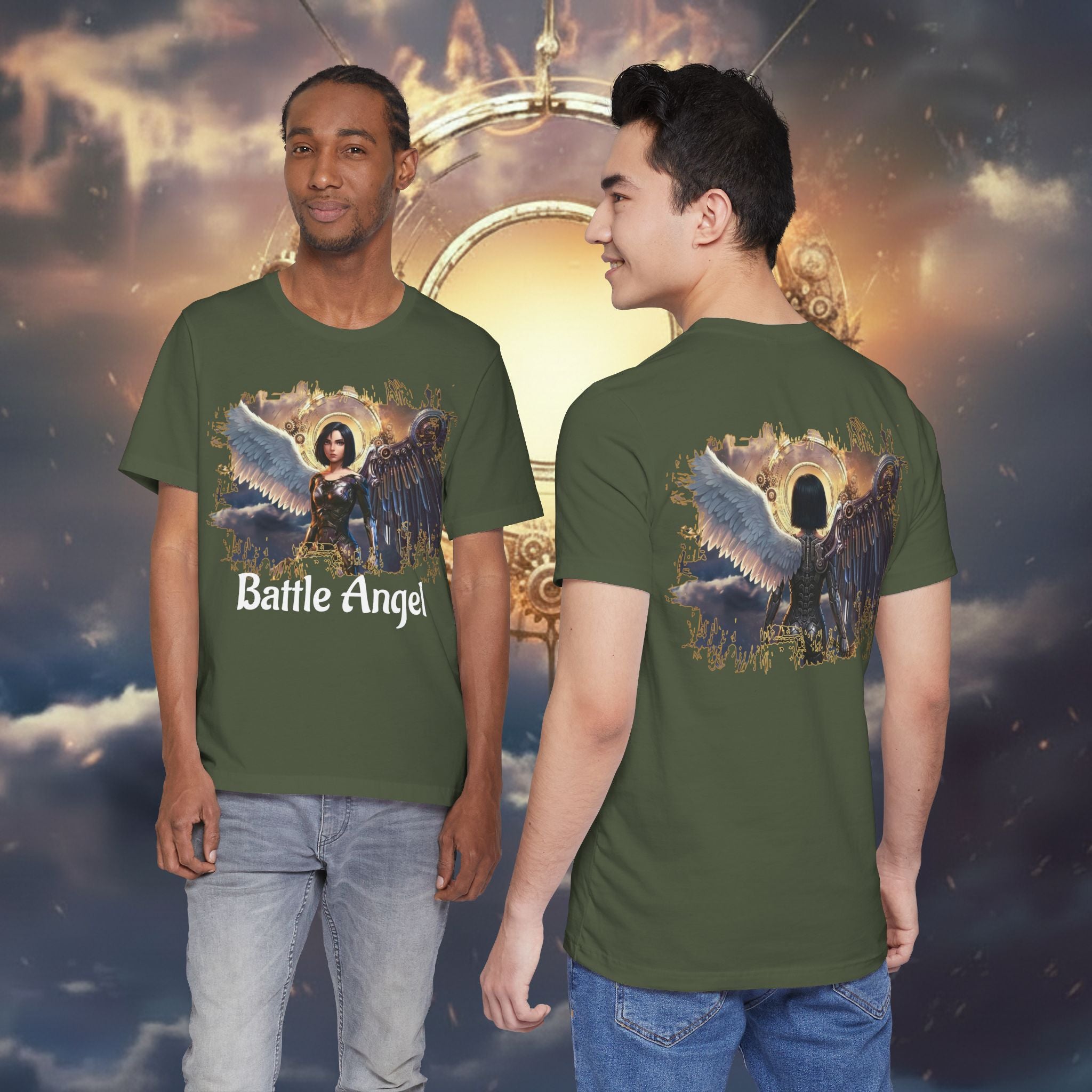 Battle Angel T-Shirt — Warrior Angel Graphic Tee - Alita Battle Angel