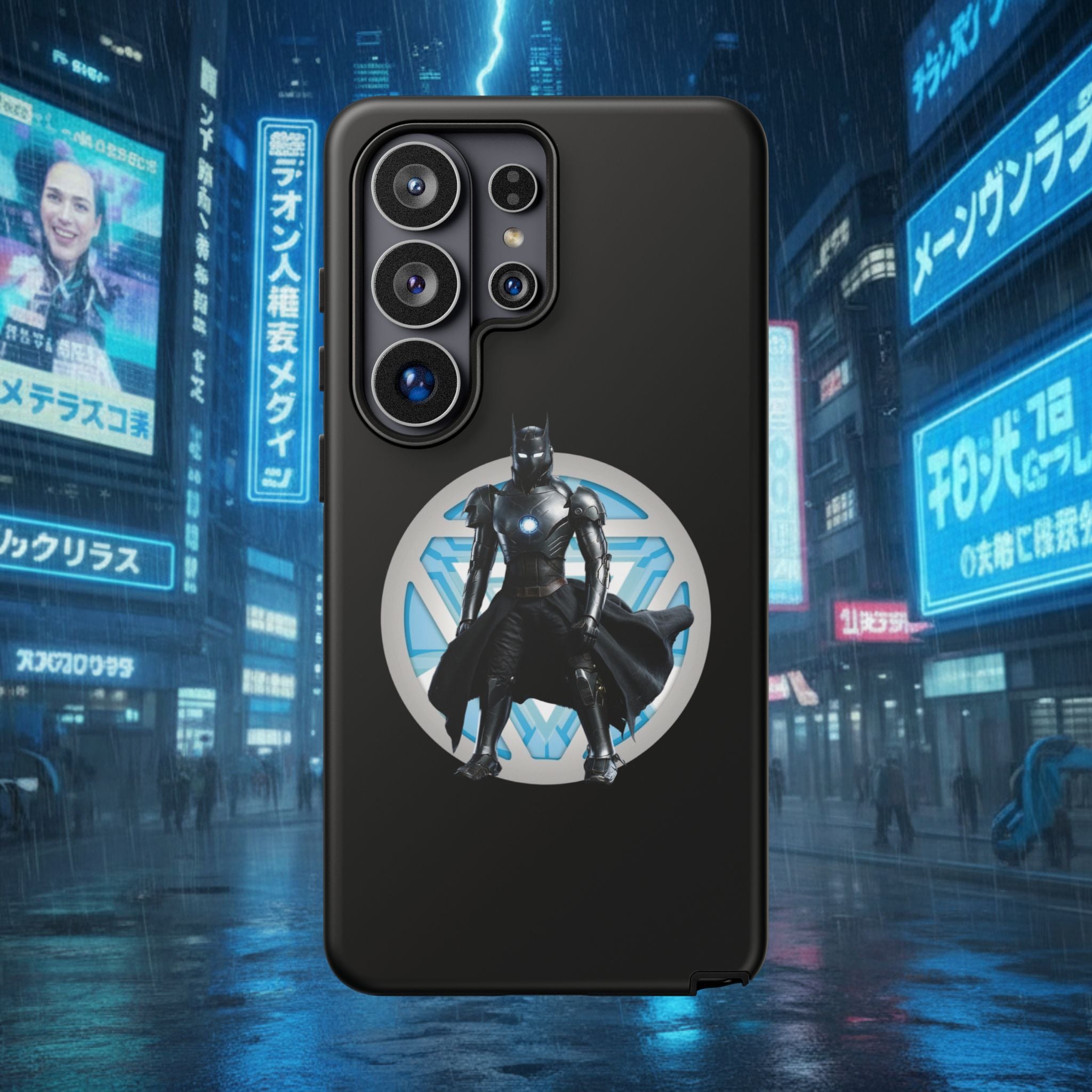 Black Panther Tough Phone Case — Vibrant Wakanda Shield Design - IRONMAN