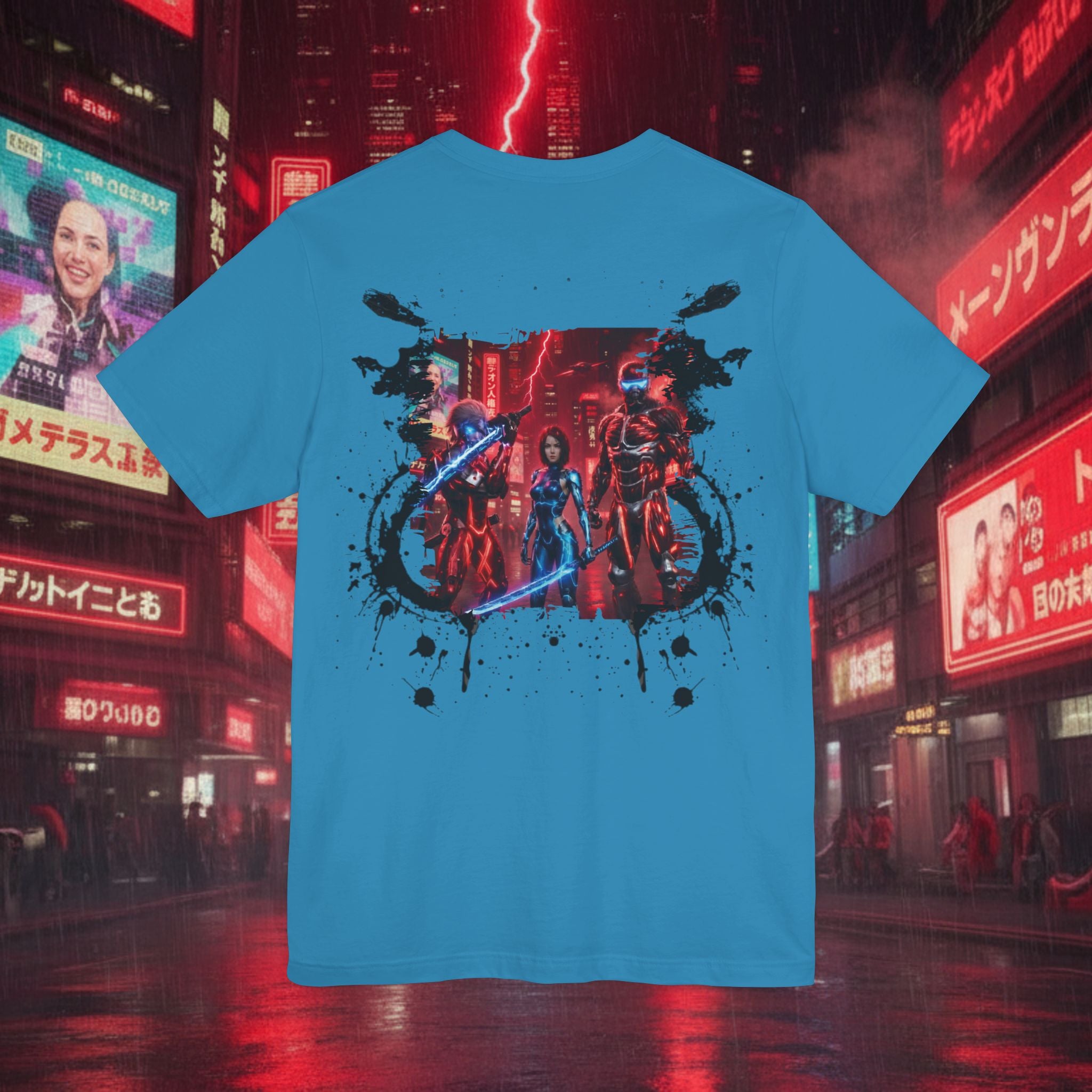 Epic Battle Tee — Sci‑Fi Gamer Graphic T-Shirt - Battle Suits
