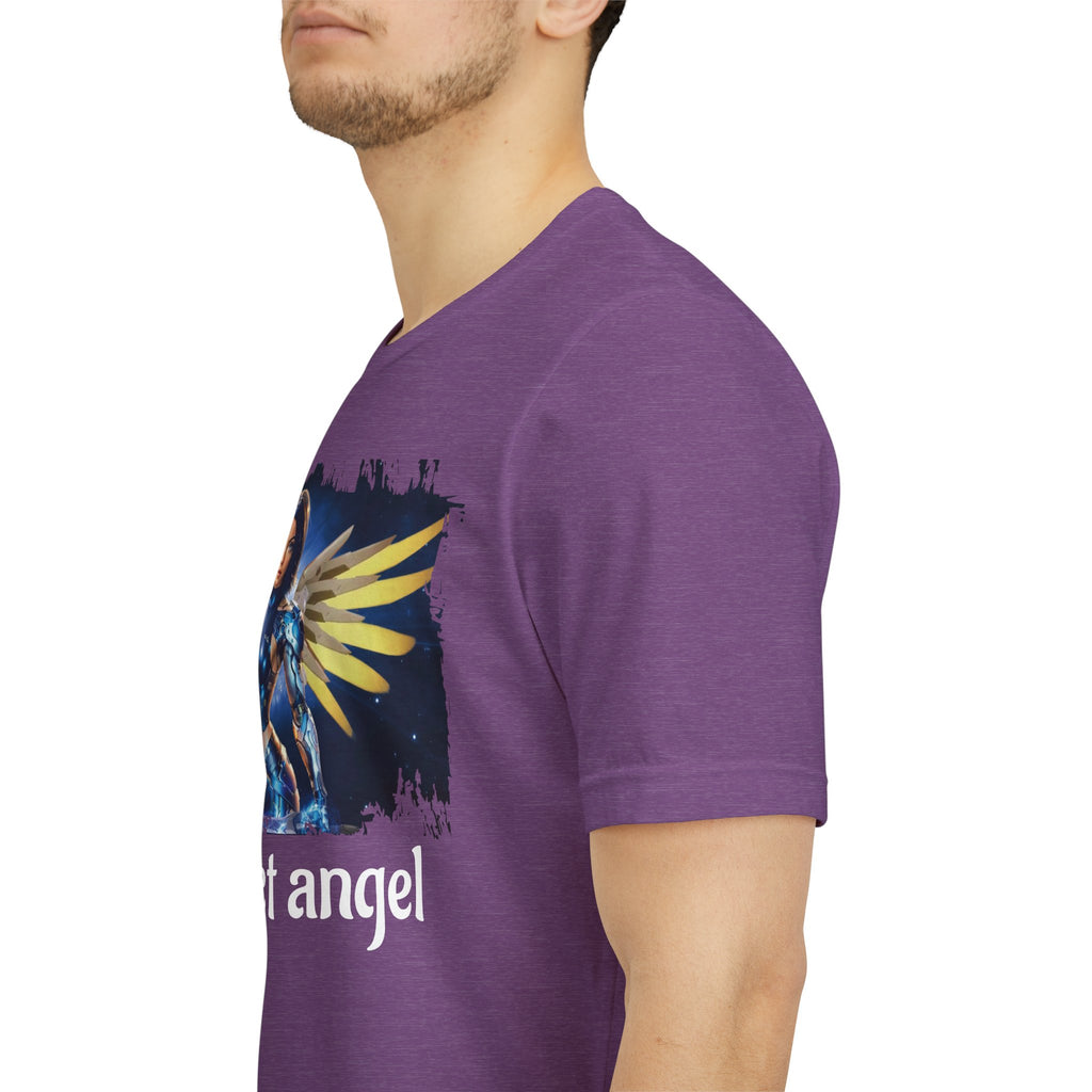 Angel Warrior Tee — "Perfect Angel" Fantasy Wings Graphic T-Shirt - alita battle angel
