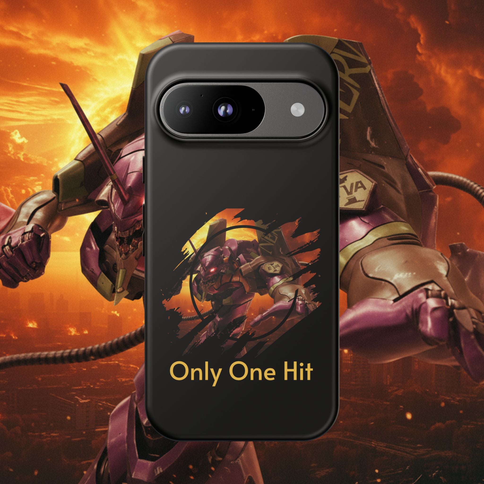 Phone Case — "Only One Hit" Gaming Armor Protective Cover - EVA 1 - Neon Genesis Evangelion