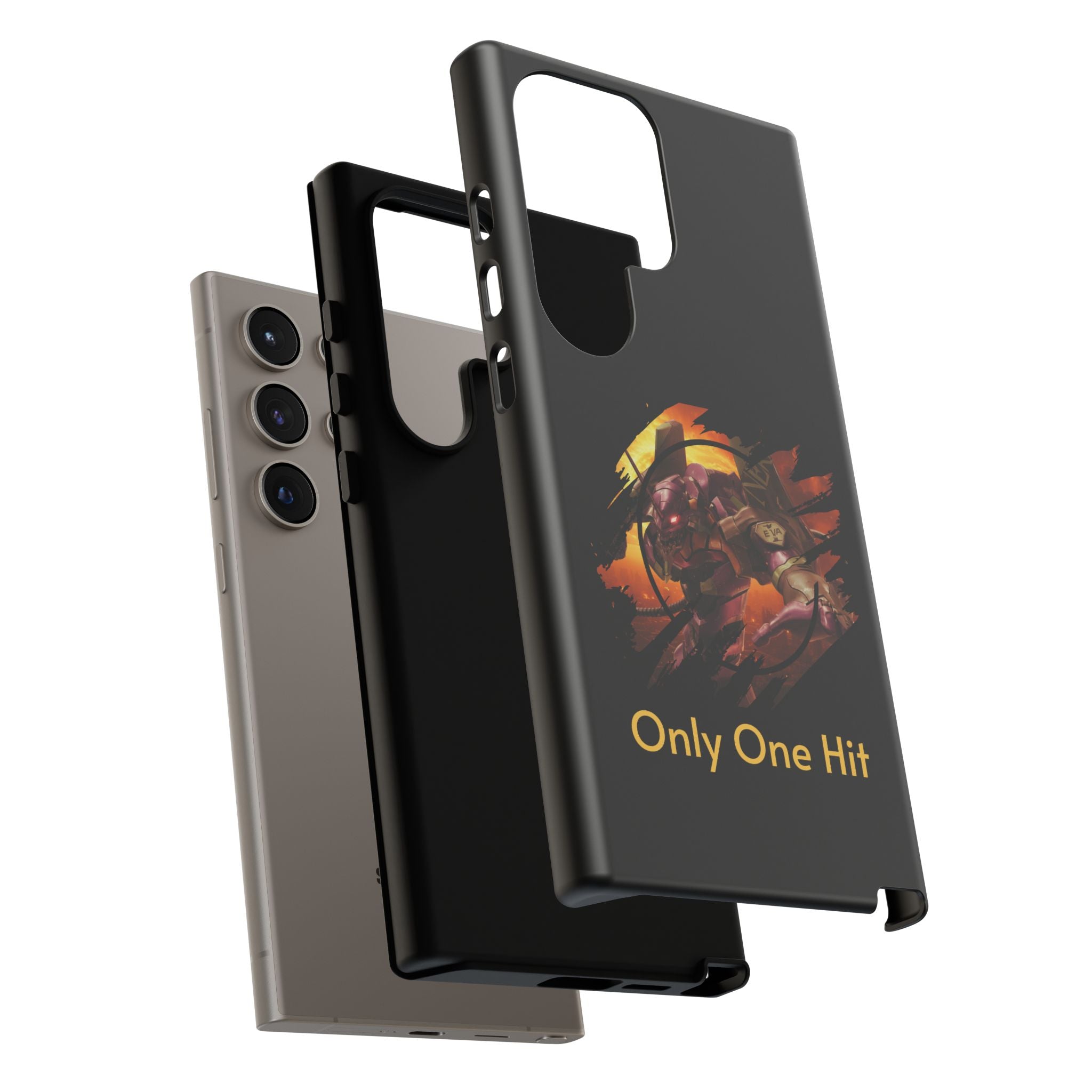 Phone Case — "Only One Hit" Gaming Armor Protective Cover - EVA 1 - Neon Genesis Evangelion