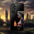 Fire Queen Phone Case — Dark Fantasy iPhone Armor - Alexia Ashford Side Face
