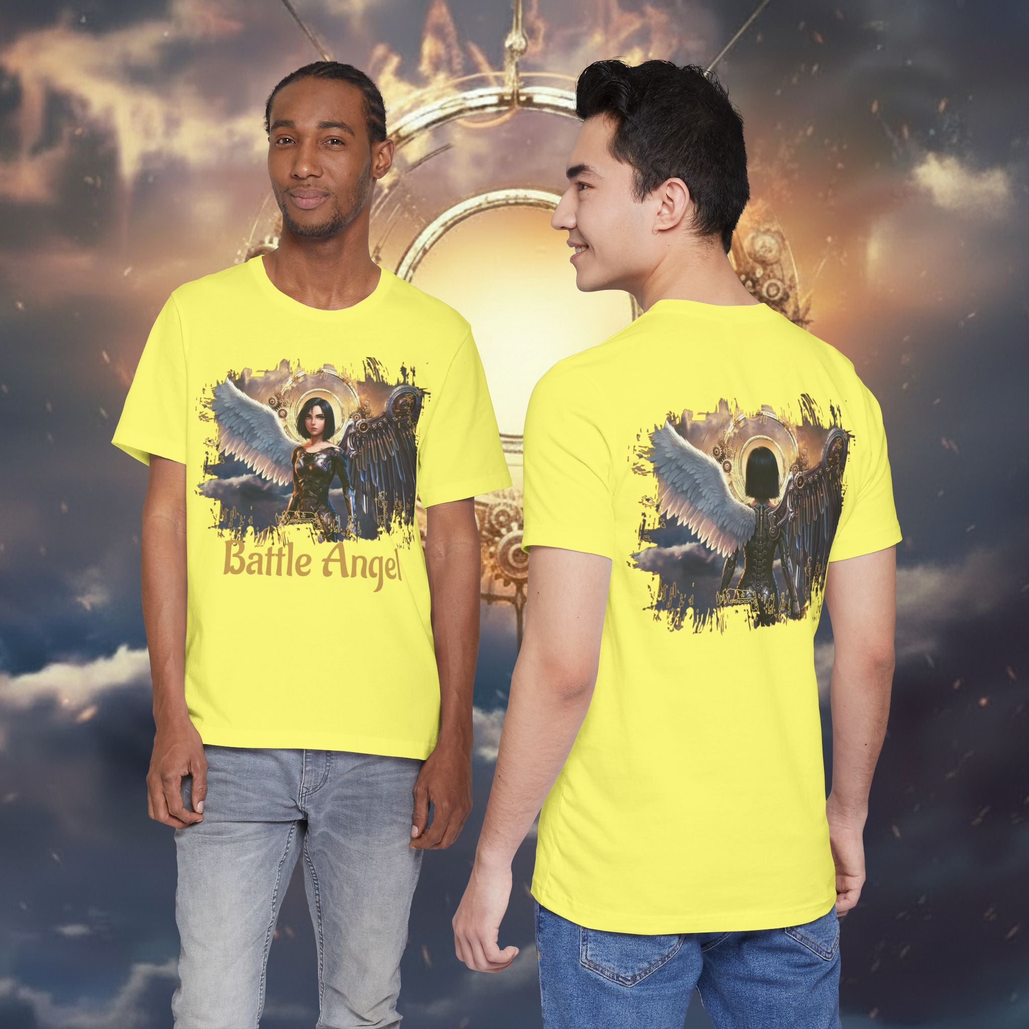 Battle Angel T-Shirt — Warrior Angel Graphic Tee - Alita Battle Angel