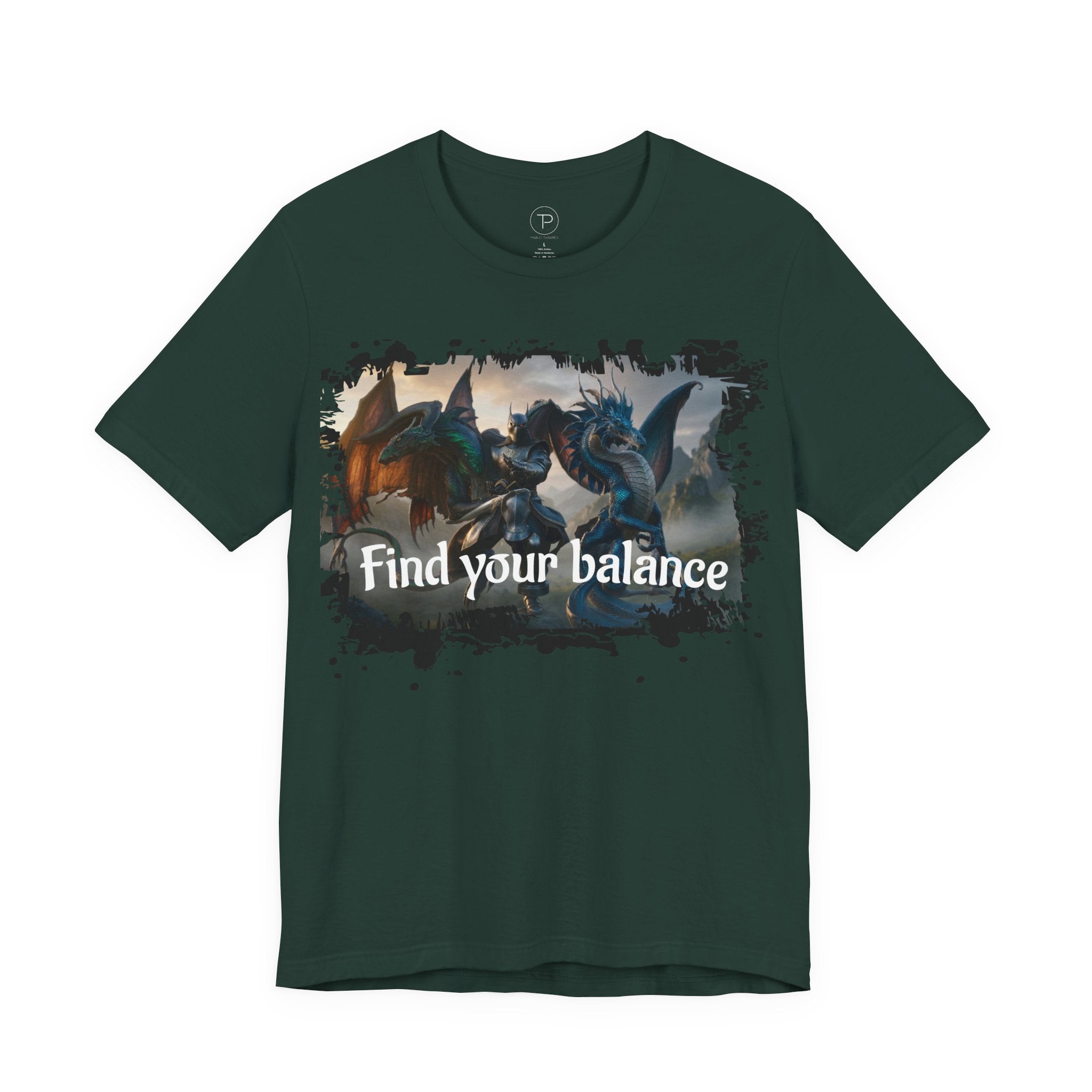 Find Your Balance Dragon Tee