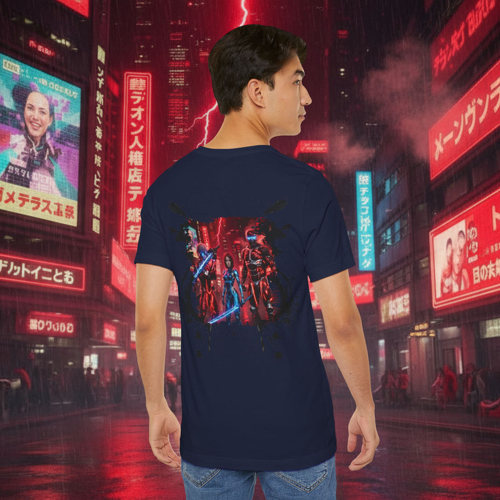 Epic Battle Tee — Sci‑Fi Gamer Graphic T-Shirt - Battle Suits