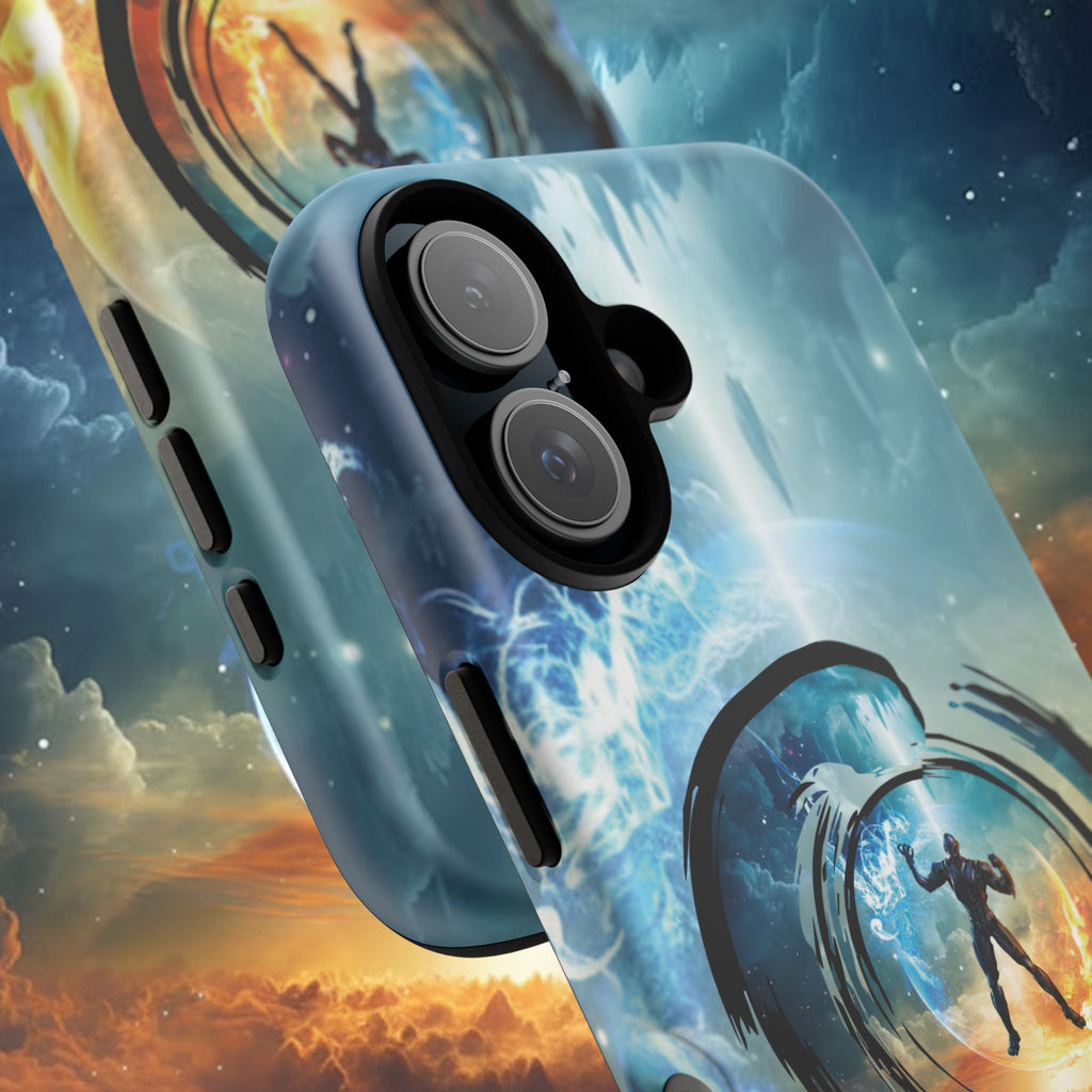 Phone Case — Elemental Warrior Fire & Ice Protective Tough Case - Ultron