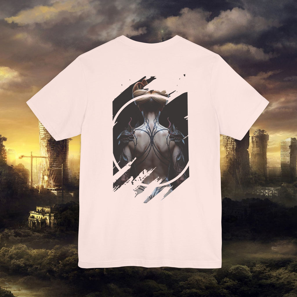 Dark Sorceress T‑Shirt — Fantasy Magic Witch Tee with Fiery Heart - Alexia Ashford