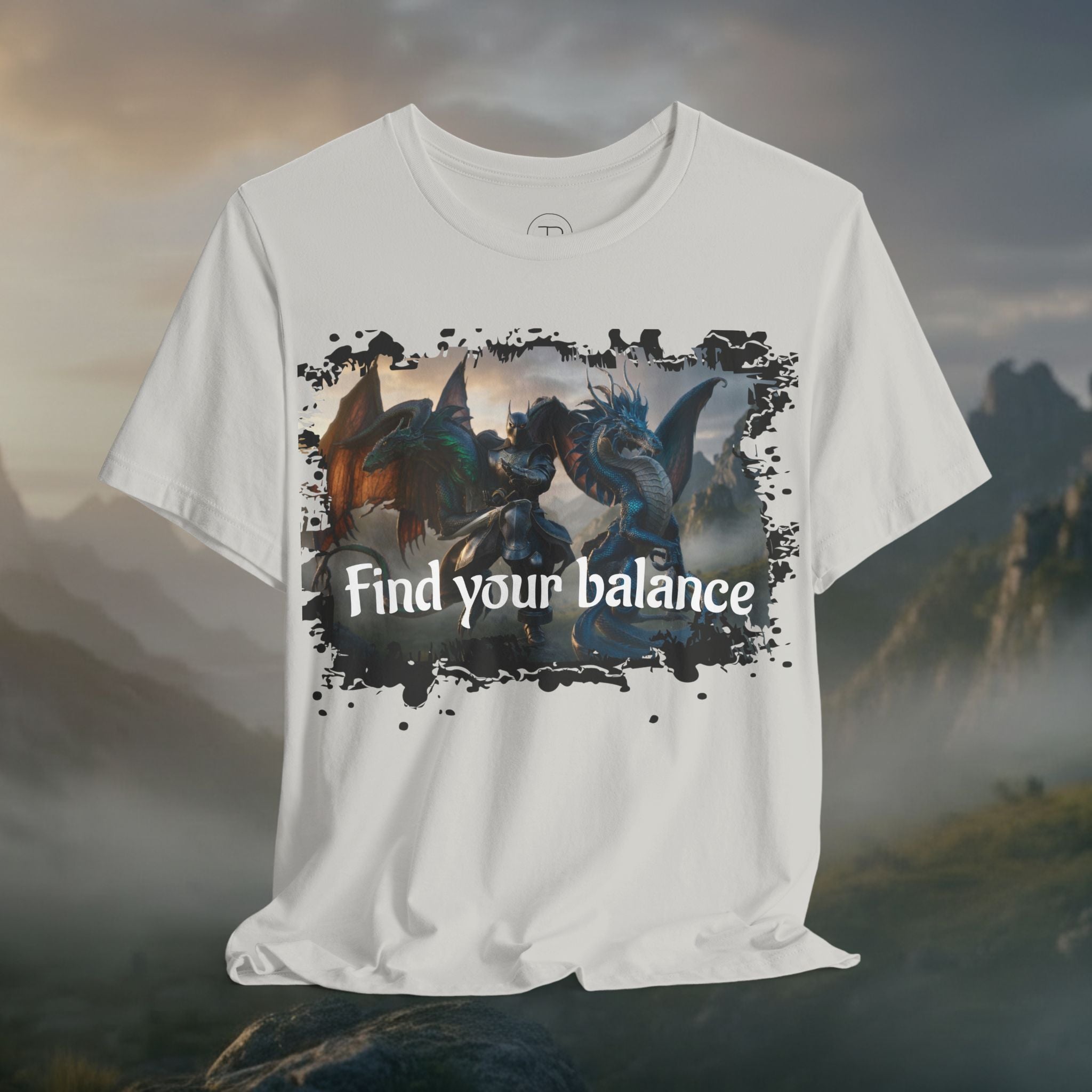 Find Your Balance Dragon Tee