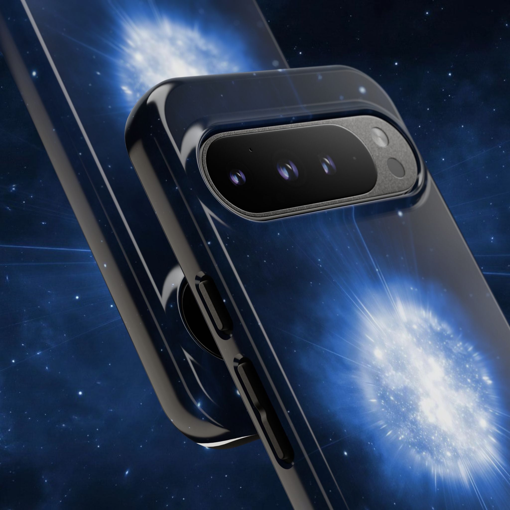 Angel Wings Galaxy Phone Case — Cosmic Light Protective Case ALITA BATTLE ANGEL