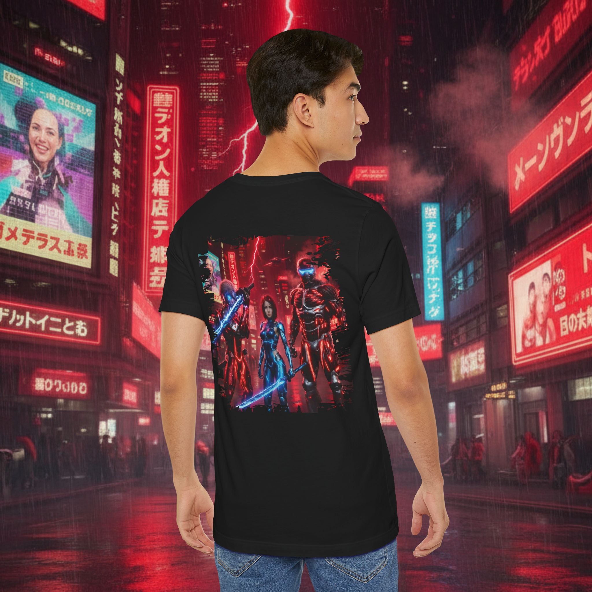 Epic Battle Tee — Sci‑Fi Gamer Graphic T-Shirt - Battle Suits