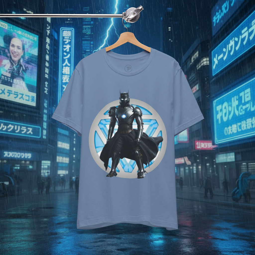 Batman Armor Graphic Tee – Futuristic Superhero T-Shirt - IRONMAN