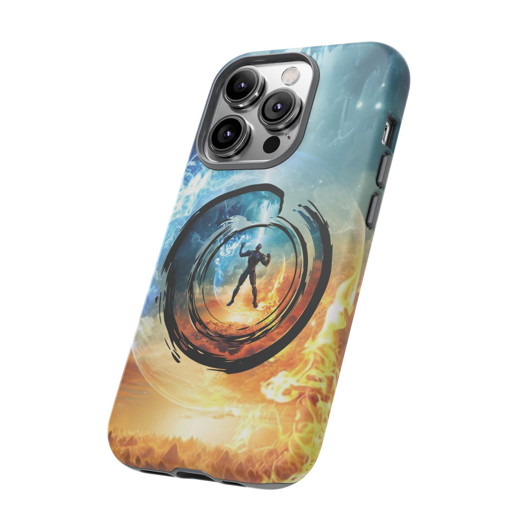 Phone Case — Elemental Warrior Fire & Ice Protective Tough Case - Ultron