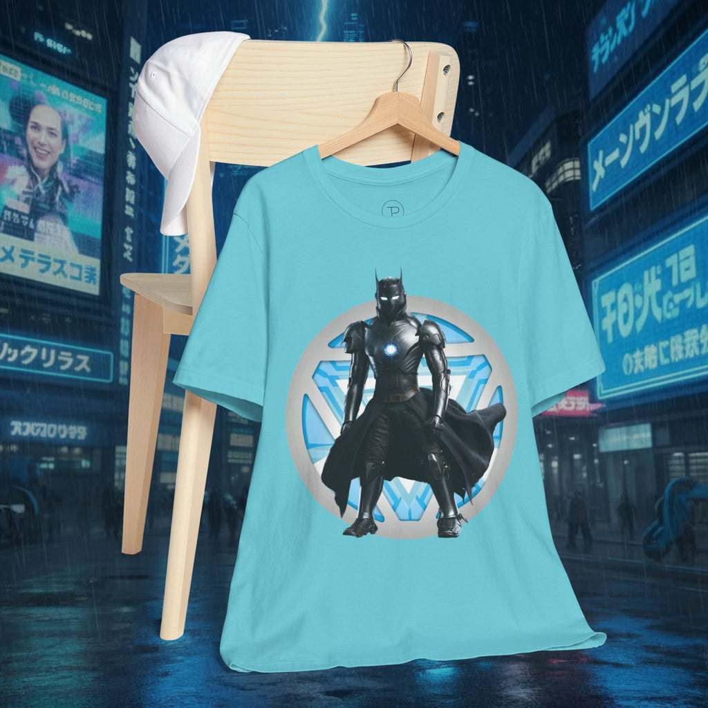 Batman Armor Graphic Tee – Futuristic Superhero T-Shirt - IRONMAN