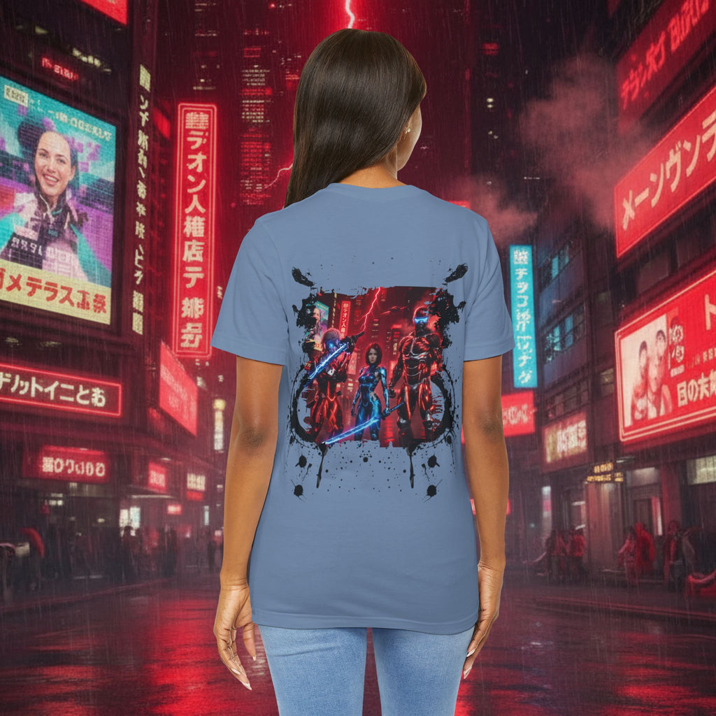 Epic Battle Tee — Sci‑Fi Gamer Graphic T-Shirt - Battle Suits