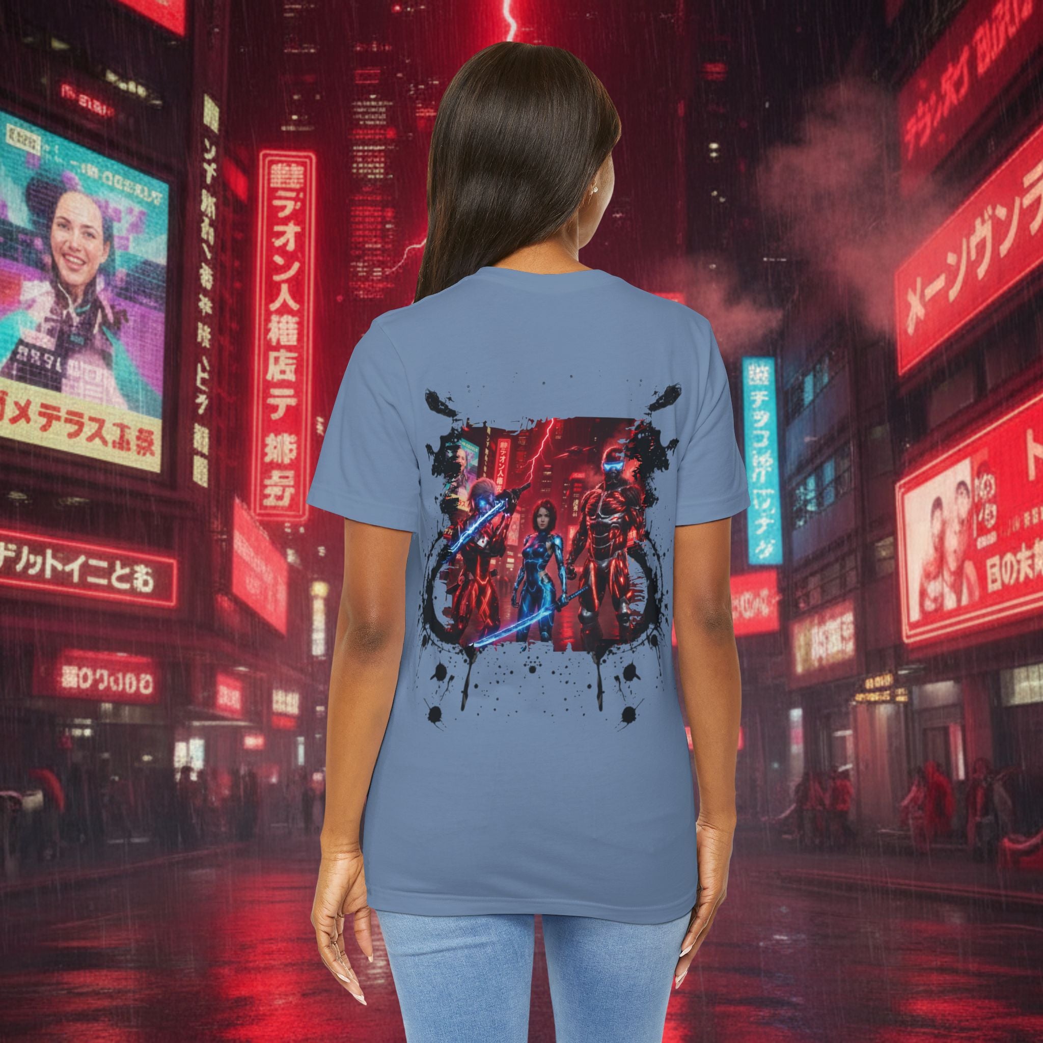 Epic Battle Tee — Sci‑Fi Gamer Graphic T-Shirt - Battle Suits