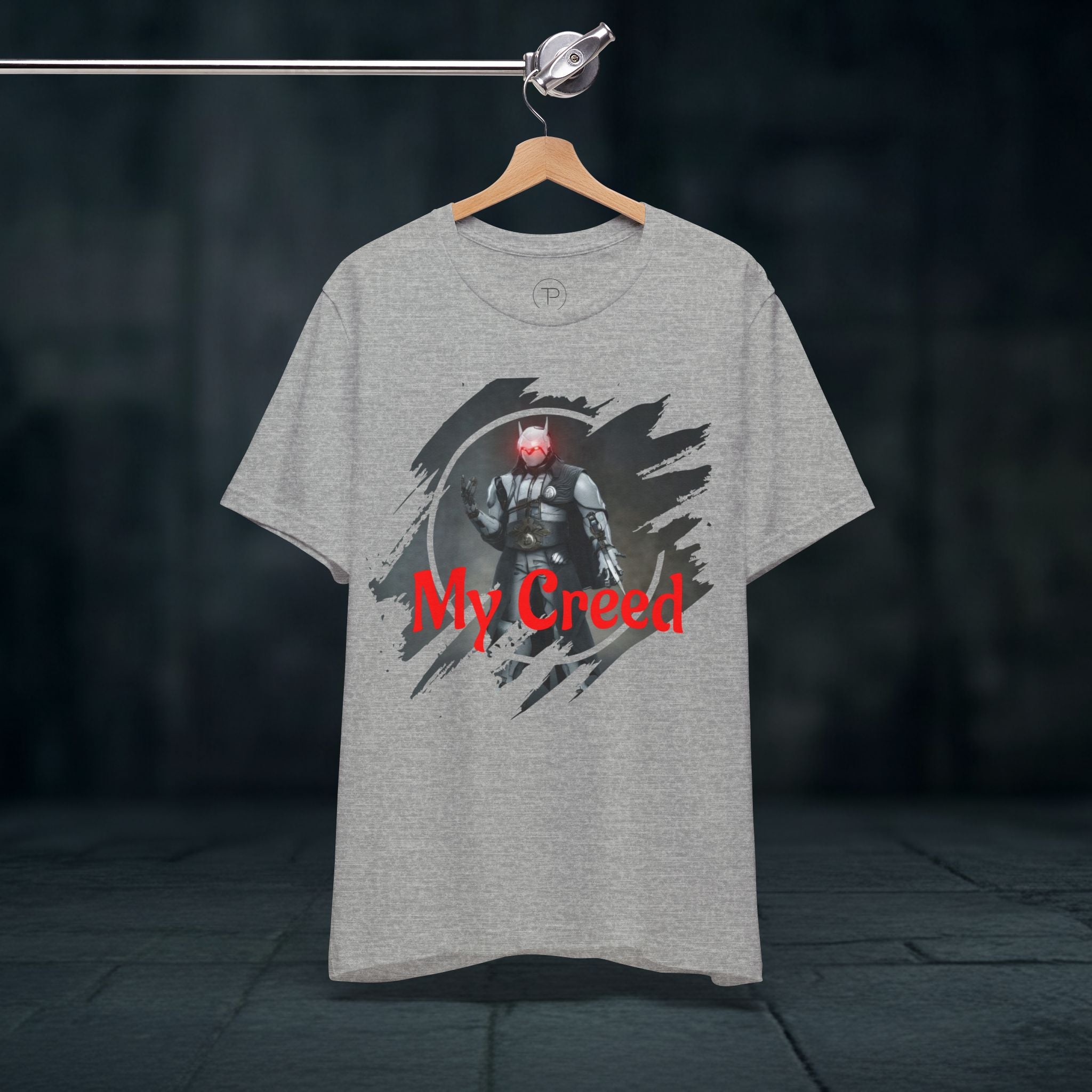 My Creed T-Shirt — Dark Knight Sci‑Fi Graphic Tee