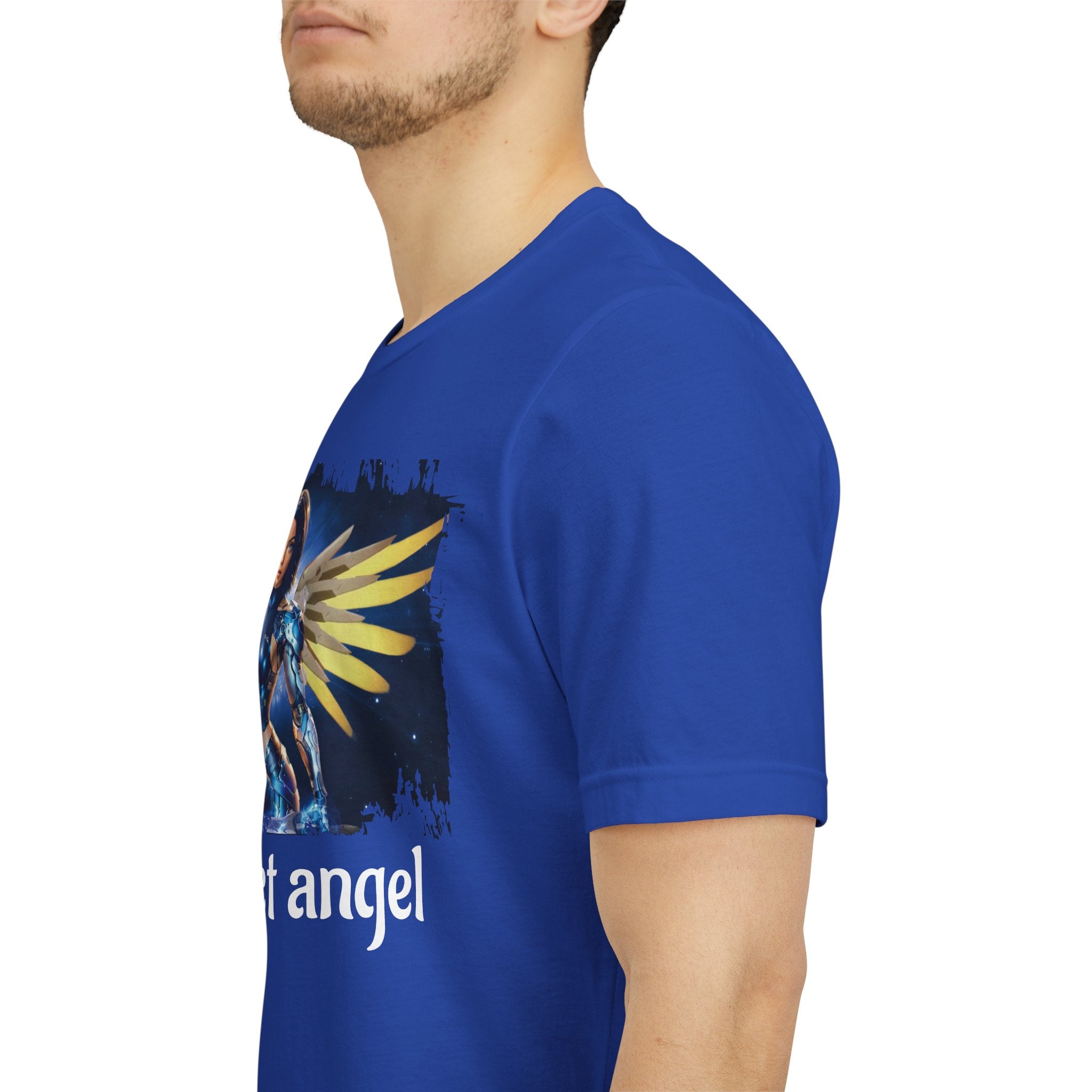 Angel Warrior Tee — "Perfect Angel" Fantasy Wings Graphic T-Shirt - alita battle angel